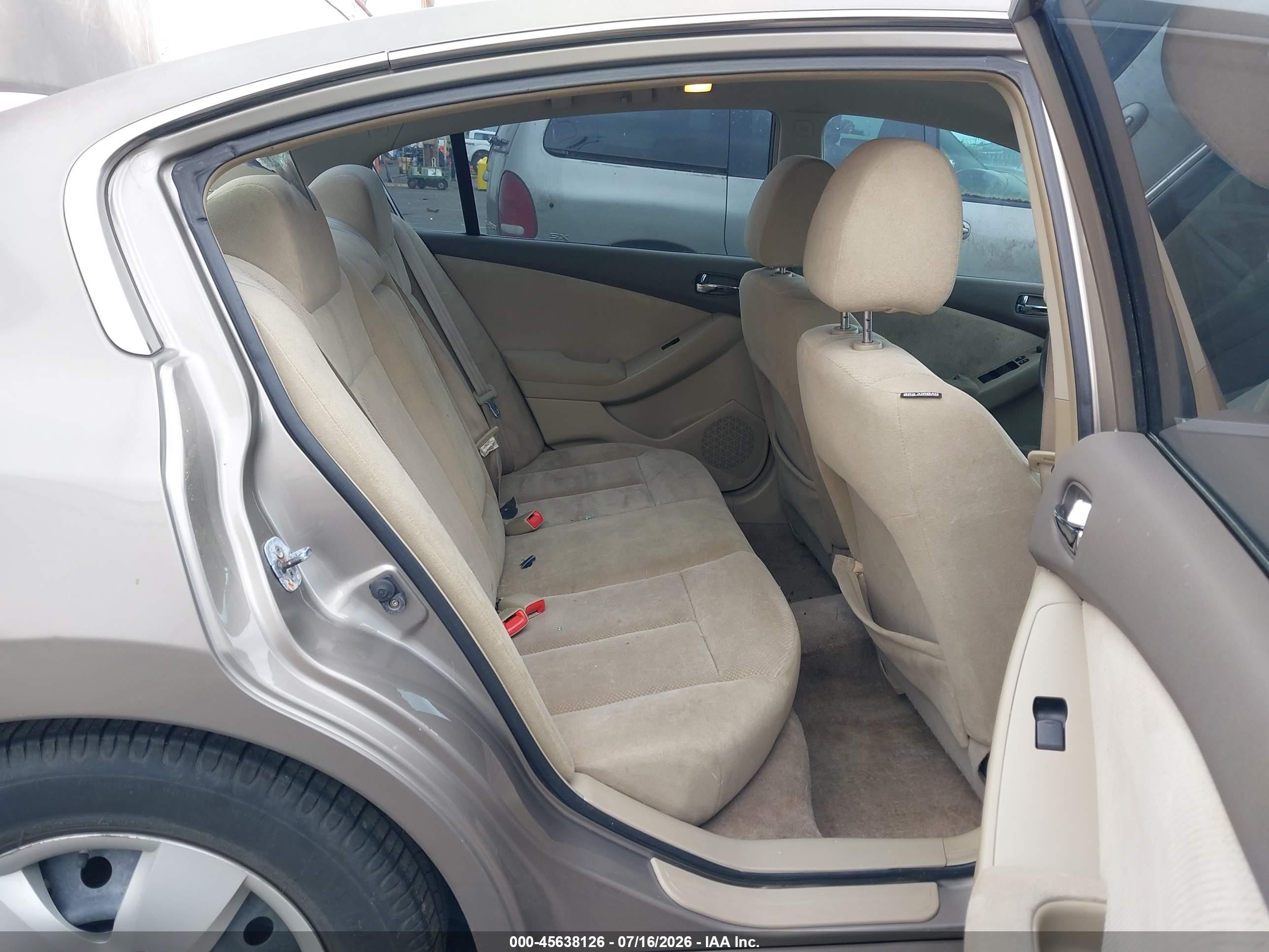 2007 Nissan Altima 2.5 S Gray vin: 1N4AL21E07N402833