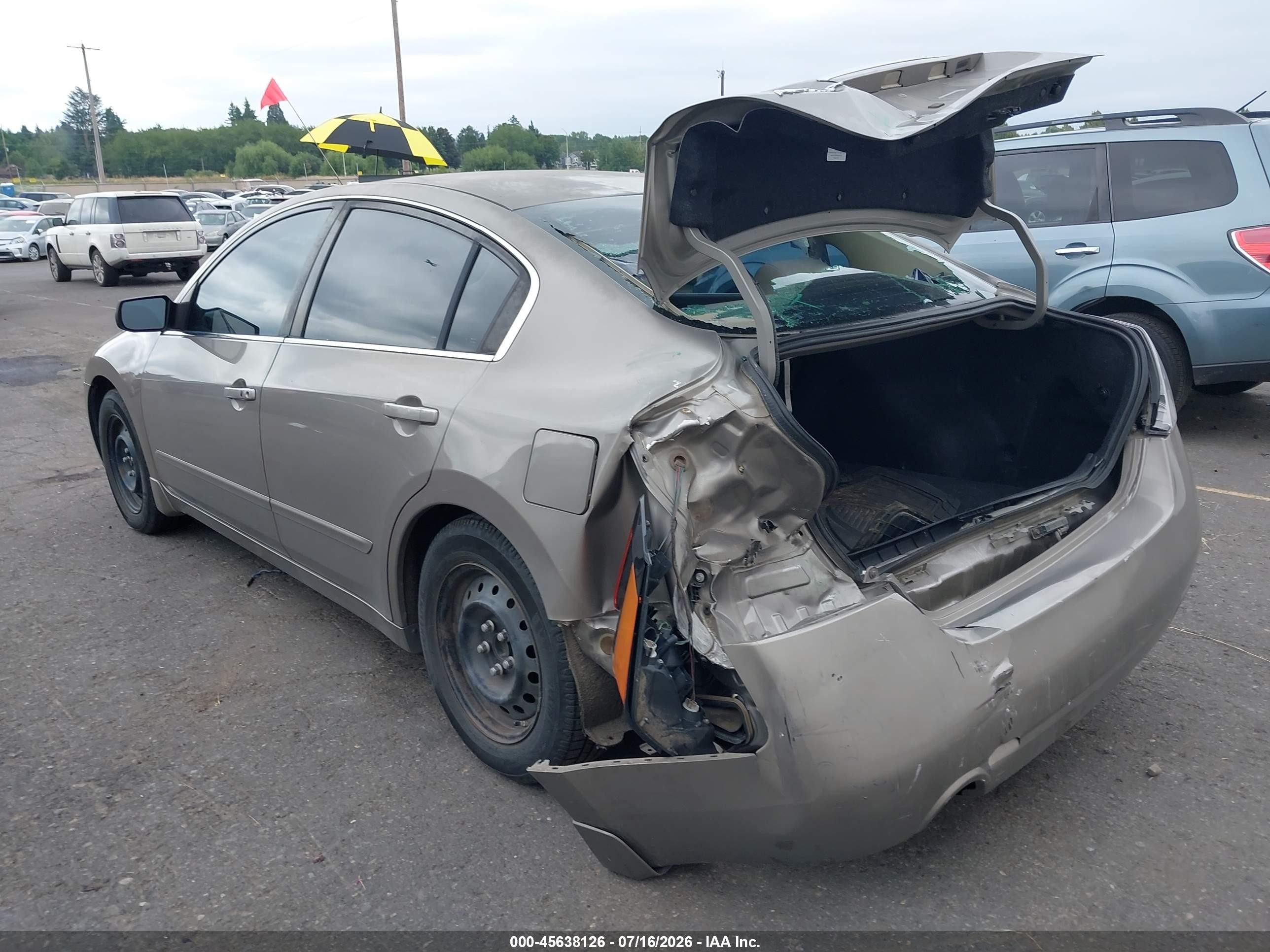 2007 Nissan Altima 2.5 S Gray vin: 1N4AL21E07N402833