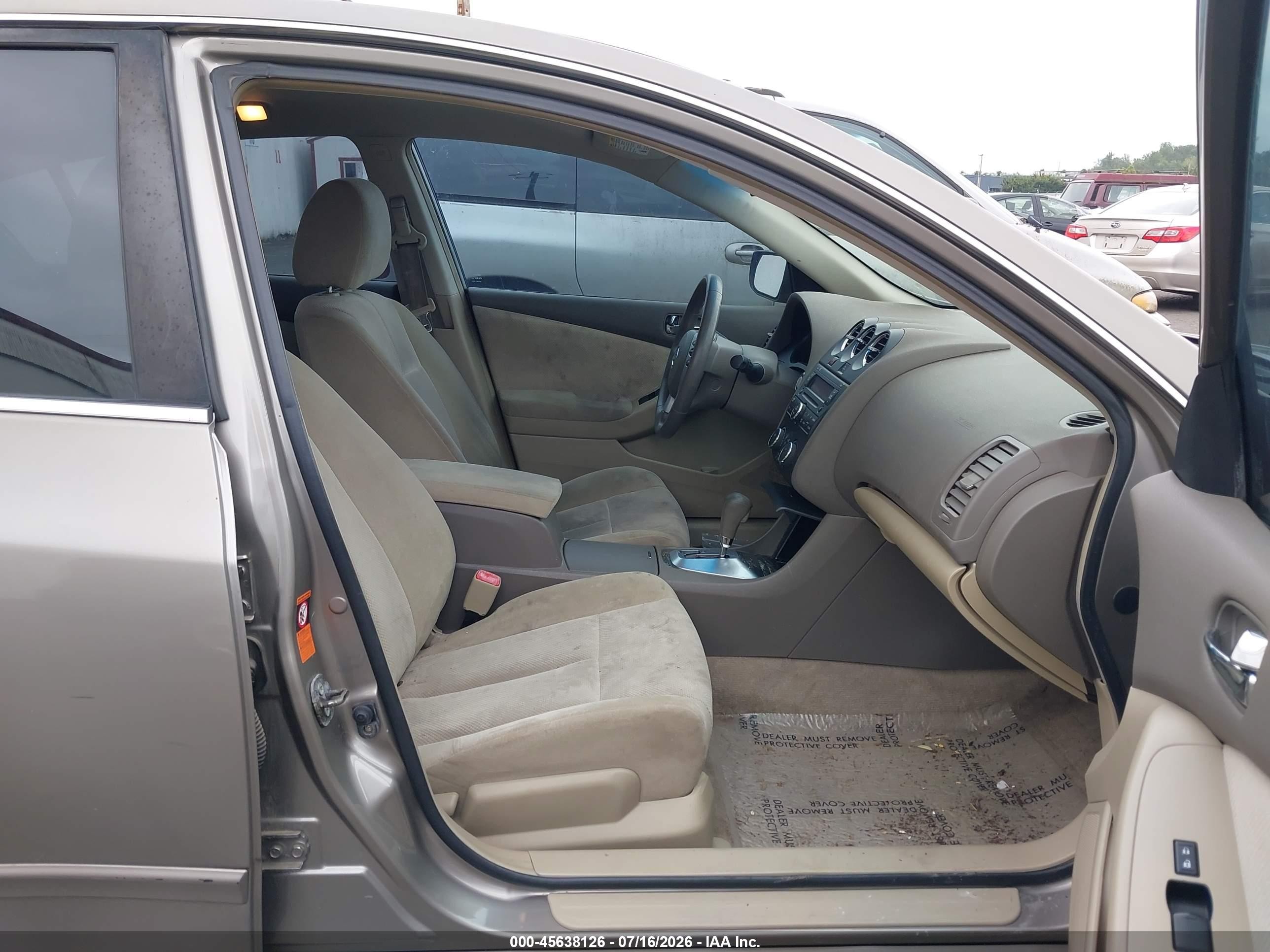 2007 Nissan Altima 2.5 S Gray vin: 1N4AL21E07N402833