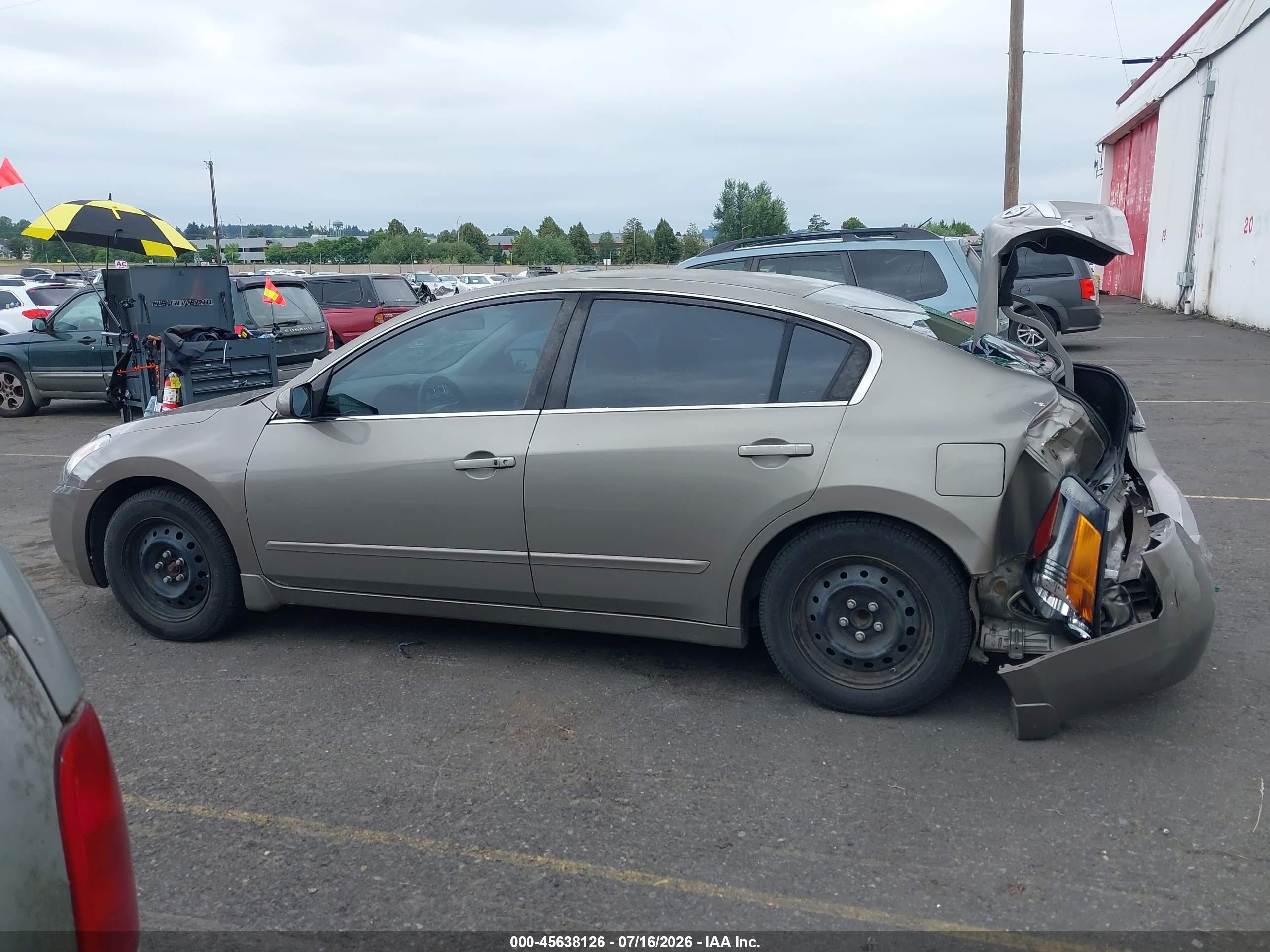 2007 Nissan Altima 2.5 S Gray vin: 1N4AL21E07N402833