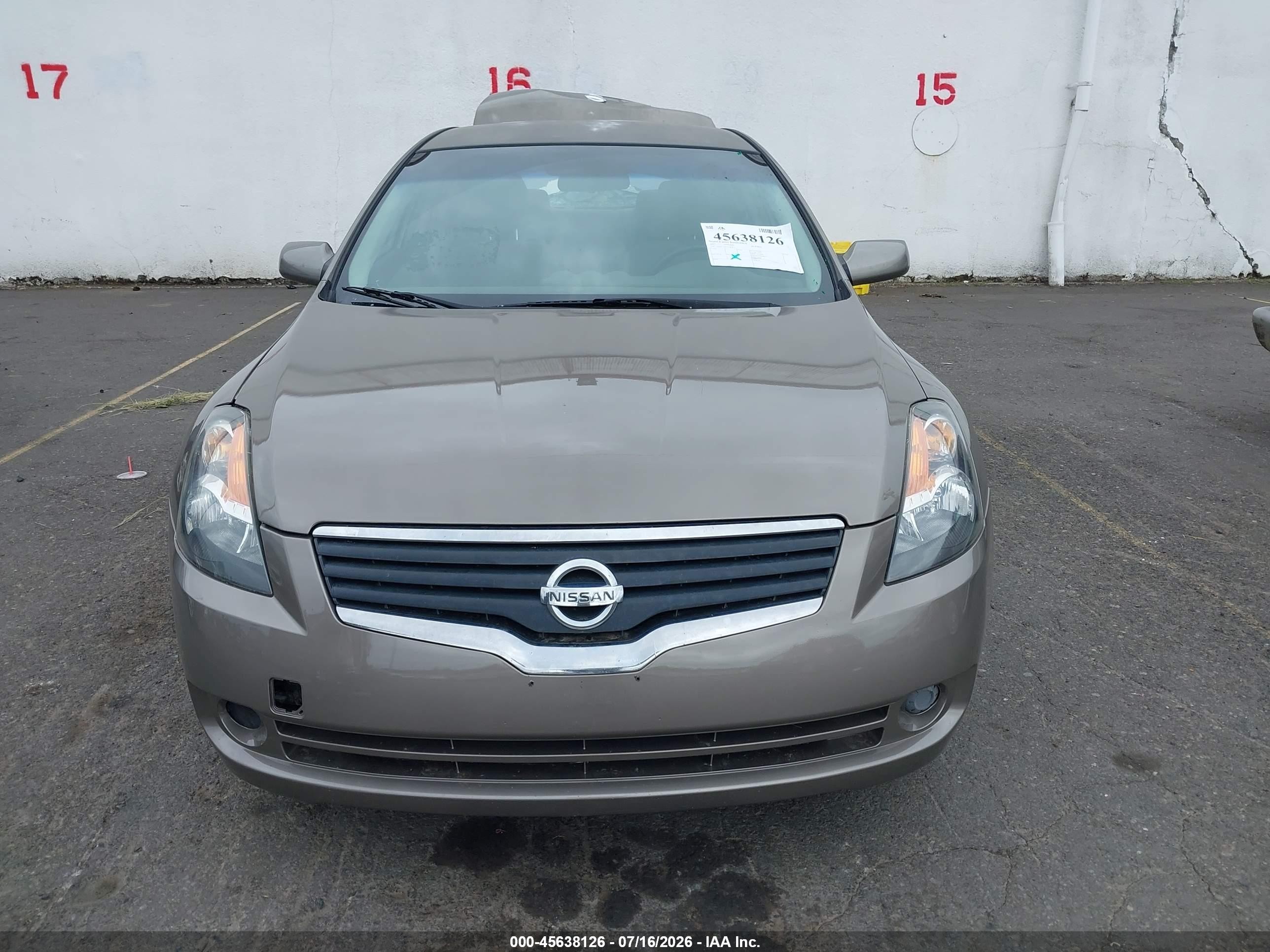 2007 Nissan Altima 2.5 S Gray vin: 1N4AL21E07N402833