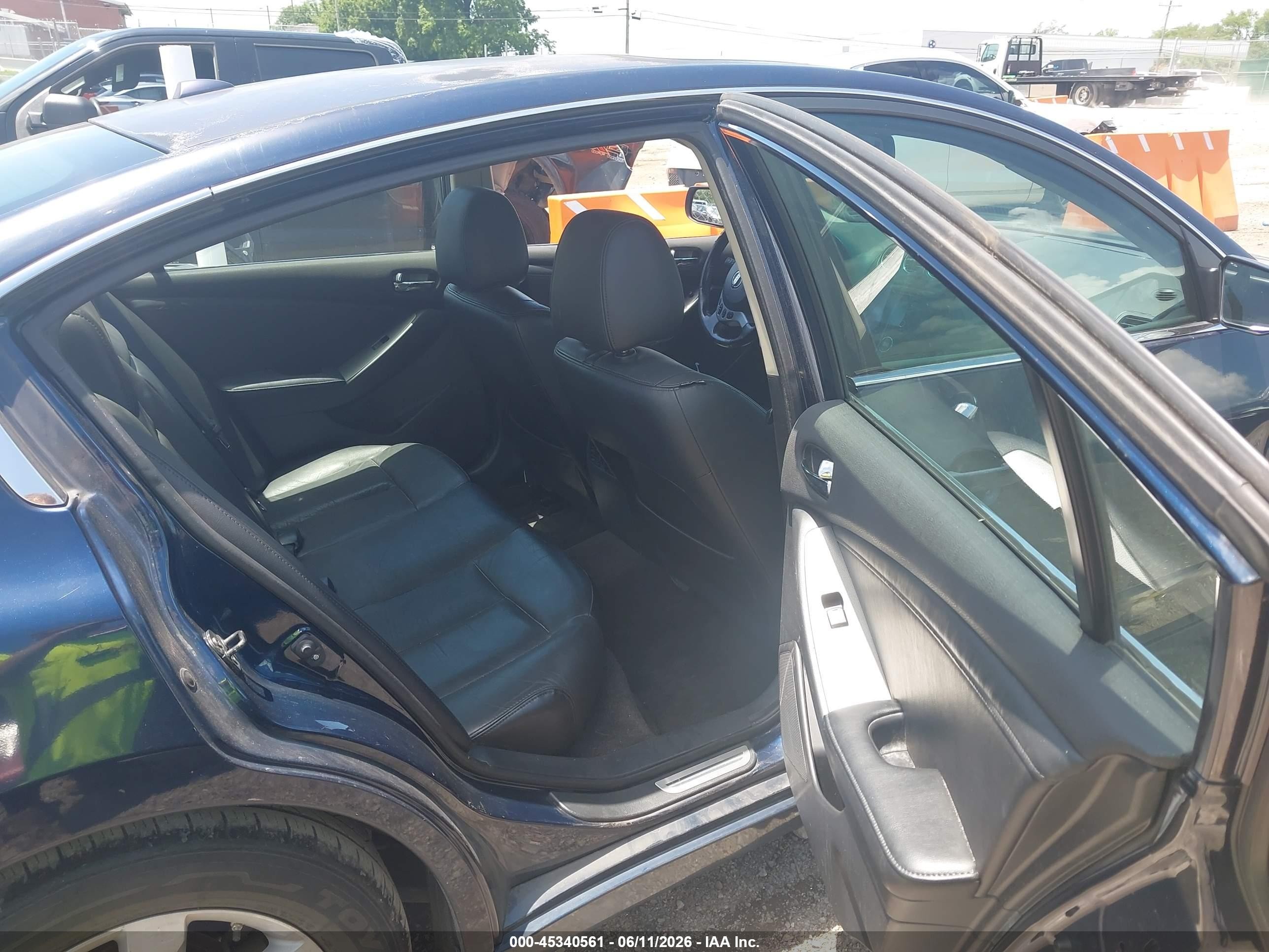 2007 Nissan Altima 2.5 S Blue vin: 1N4AL21E07N410690