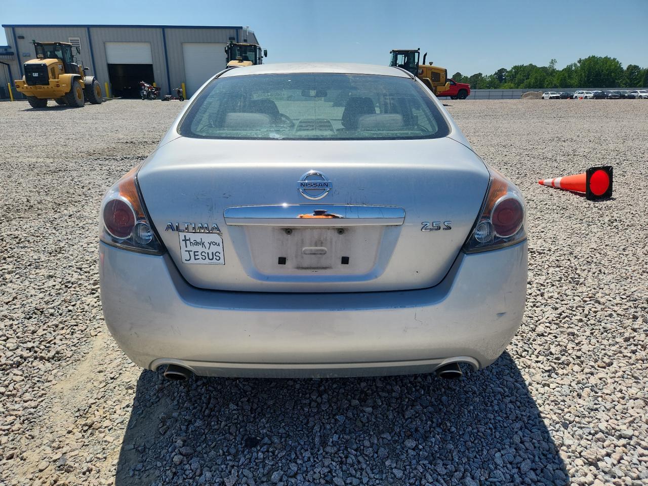 2007 Nissan Altima 2.5 Silver vin: 1N4AL21E07N412049