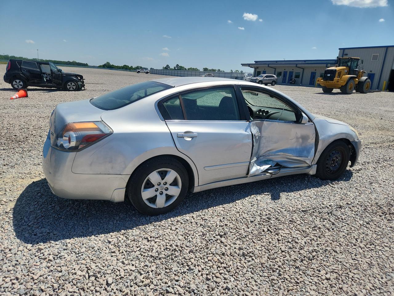 2007 Nissan Altima 2.5 Silver vin: 1N4AL21E07N412049