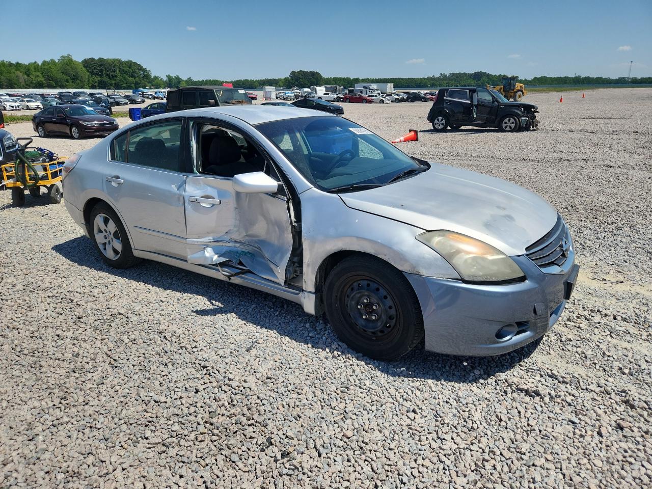 2007 Nissan Altima 2.5 Silver vin: 1N4AL21E07N412049