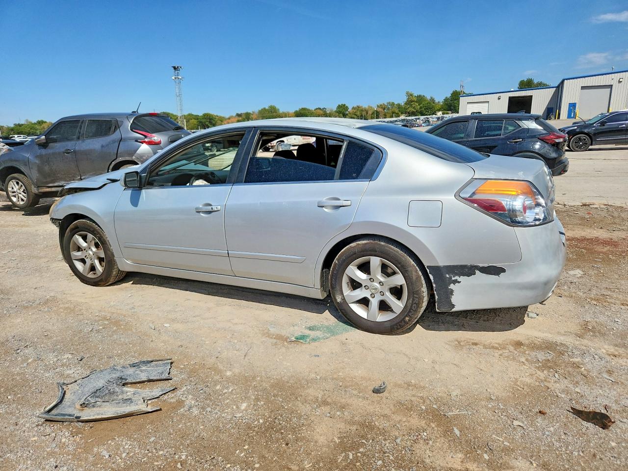 2007 Nissan Altima 2.5 Silver vin: 1N4AL21E07N438781