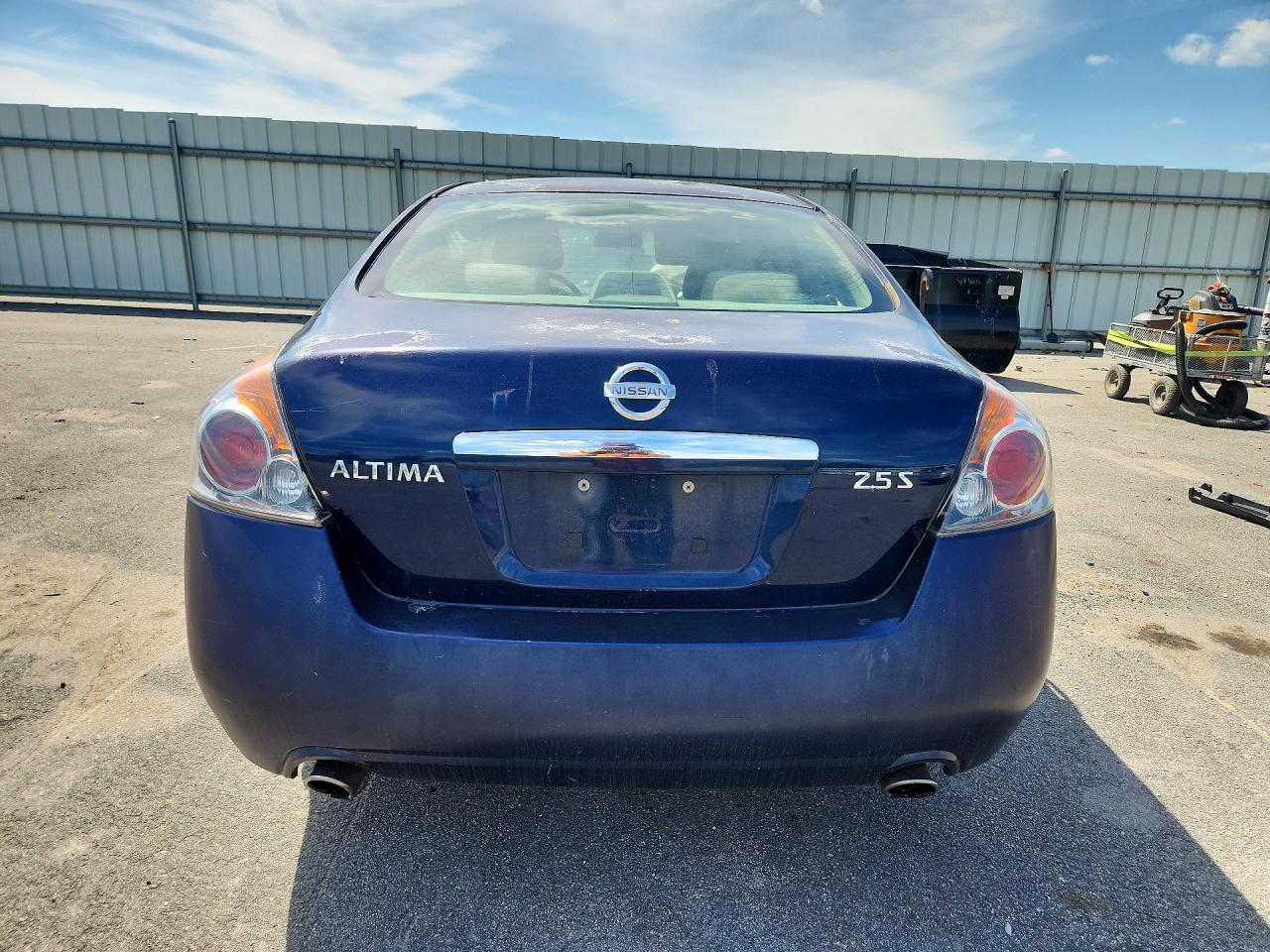 2007 Nissan Altima 2.5 Blue vin: 1N4AL21E07N456777