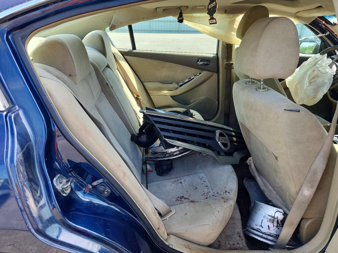 2007 Nissan Altima 2.5 Blue vin: 1N4AL21E07N456777
