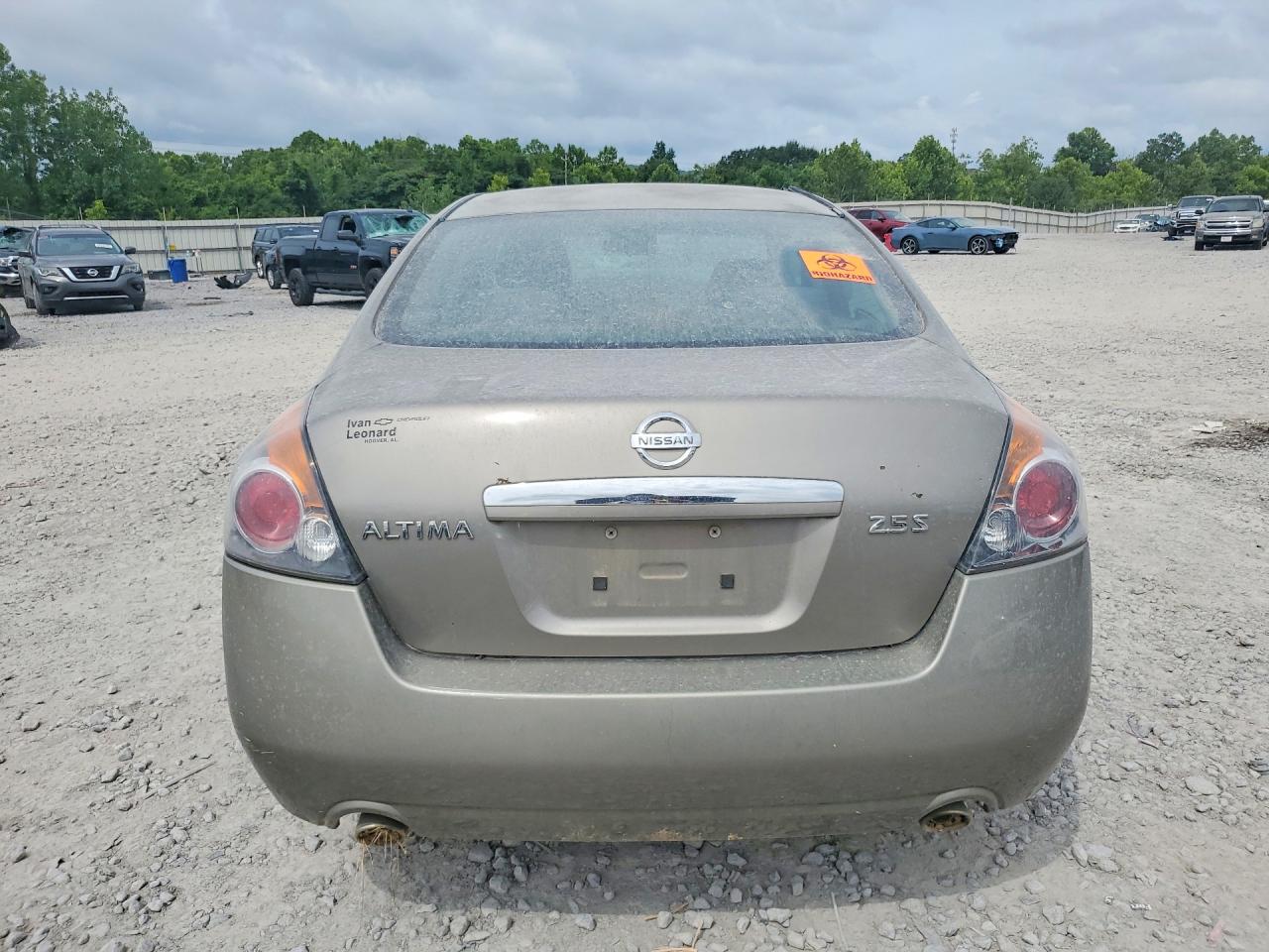 2007 Nissan Altima 2.5 Gold vin: 1N4AL21E07N463308