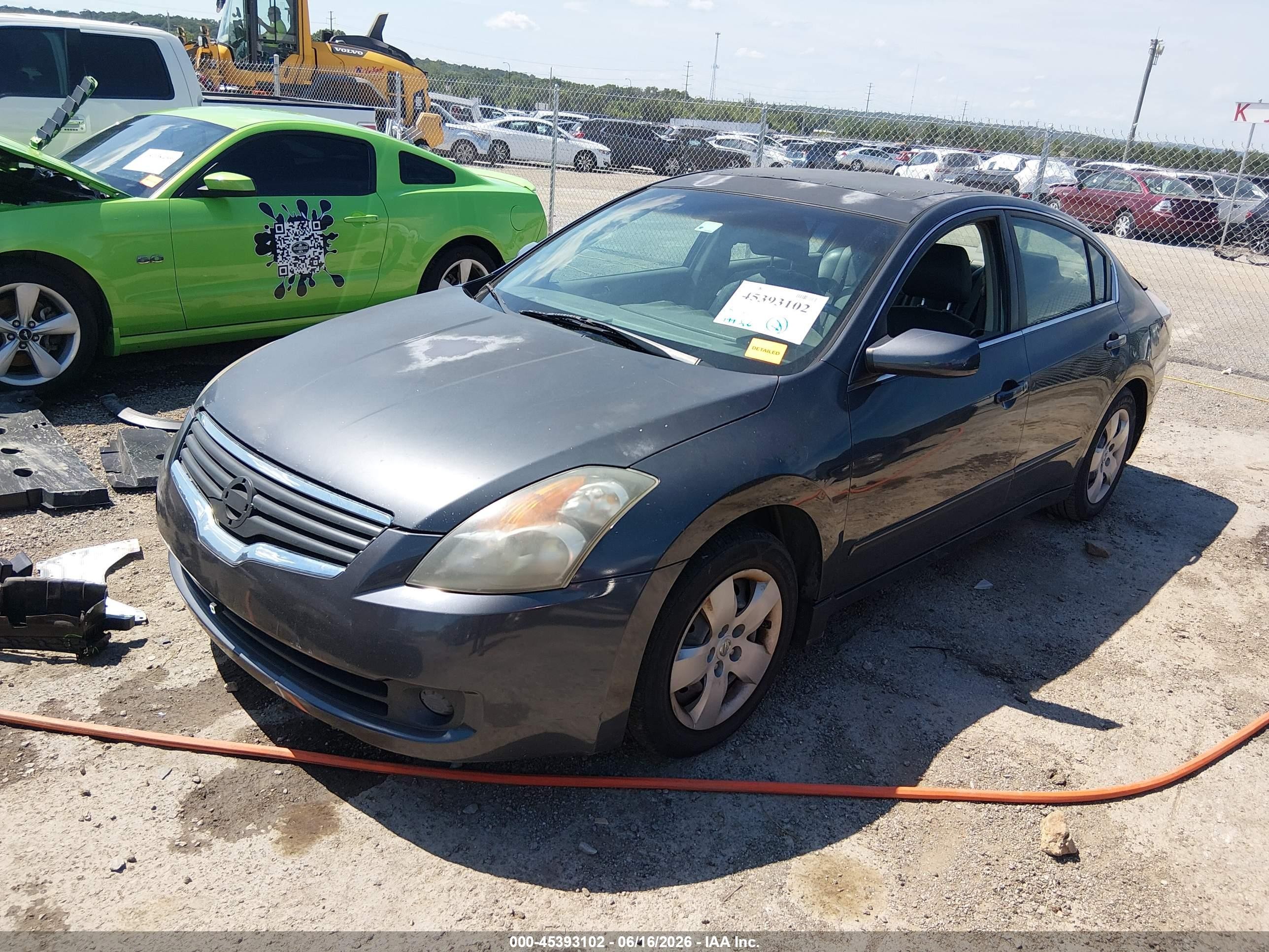 2007 Nissan Altima 2.5 S Gray vin: 1N4AL21E07N469769