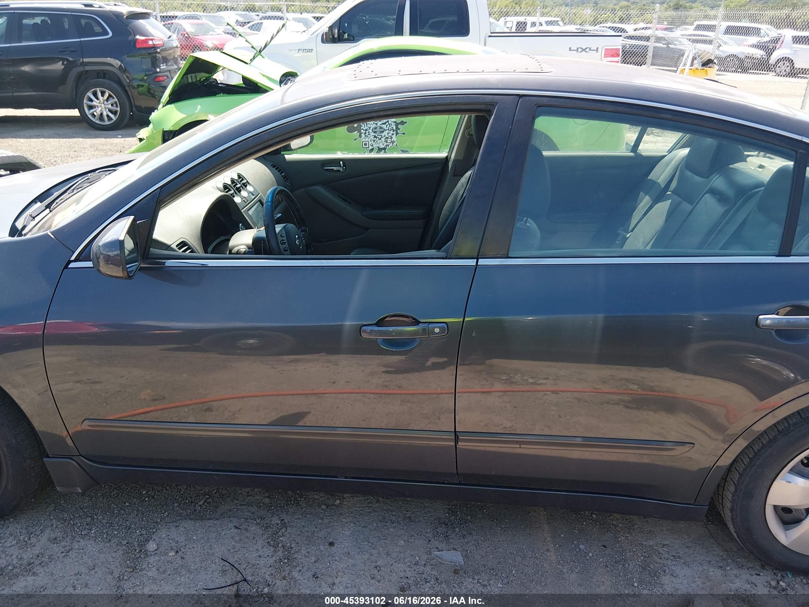 2007 Nissan Altima 2.5 S Gray vin: 1N4AL21E07N469769