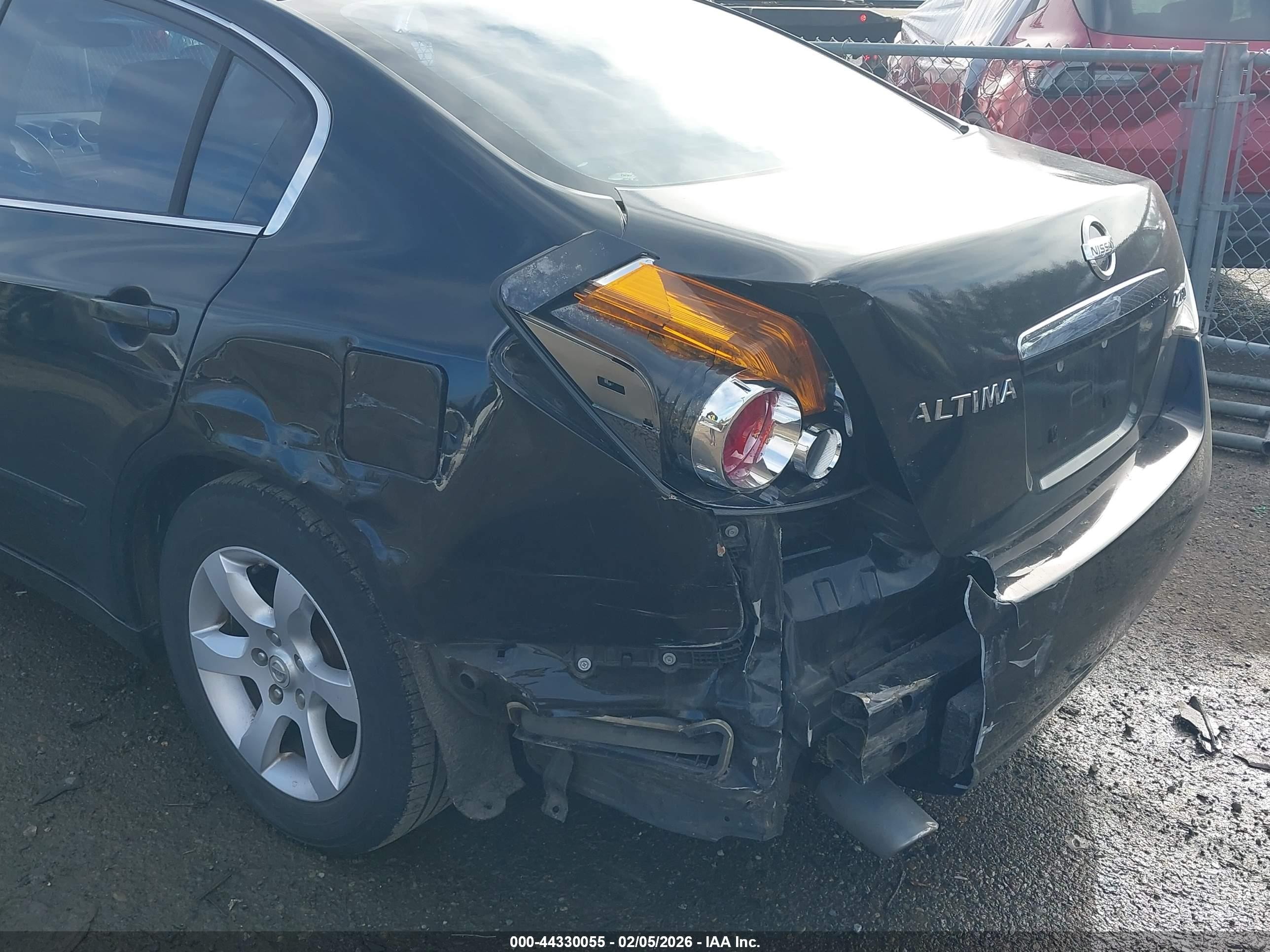 2007 Nissan Altima 2.5 S Black vin: 1N4AL21E07N471862