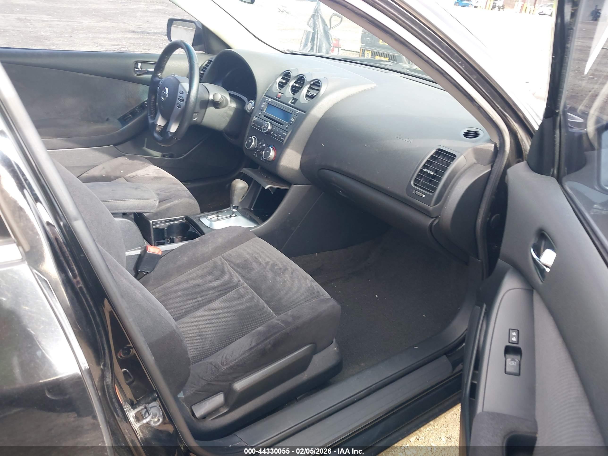 2007 Nissan Altima 2.5 S Black vin: 1N4AL21E07N471862