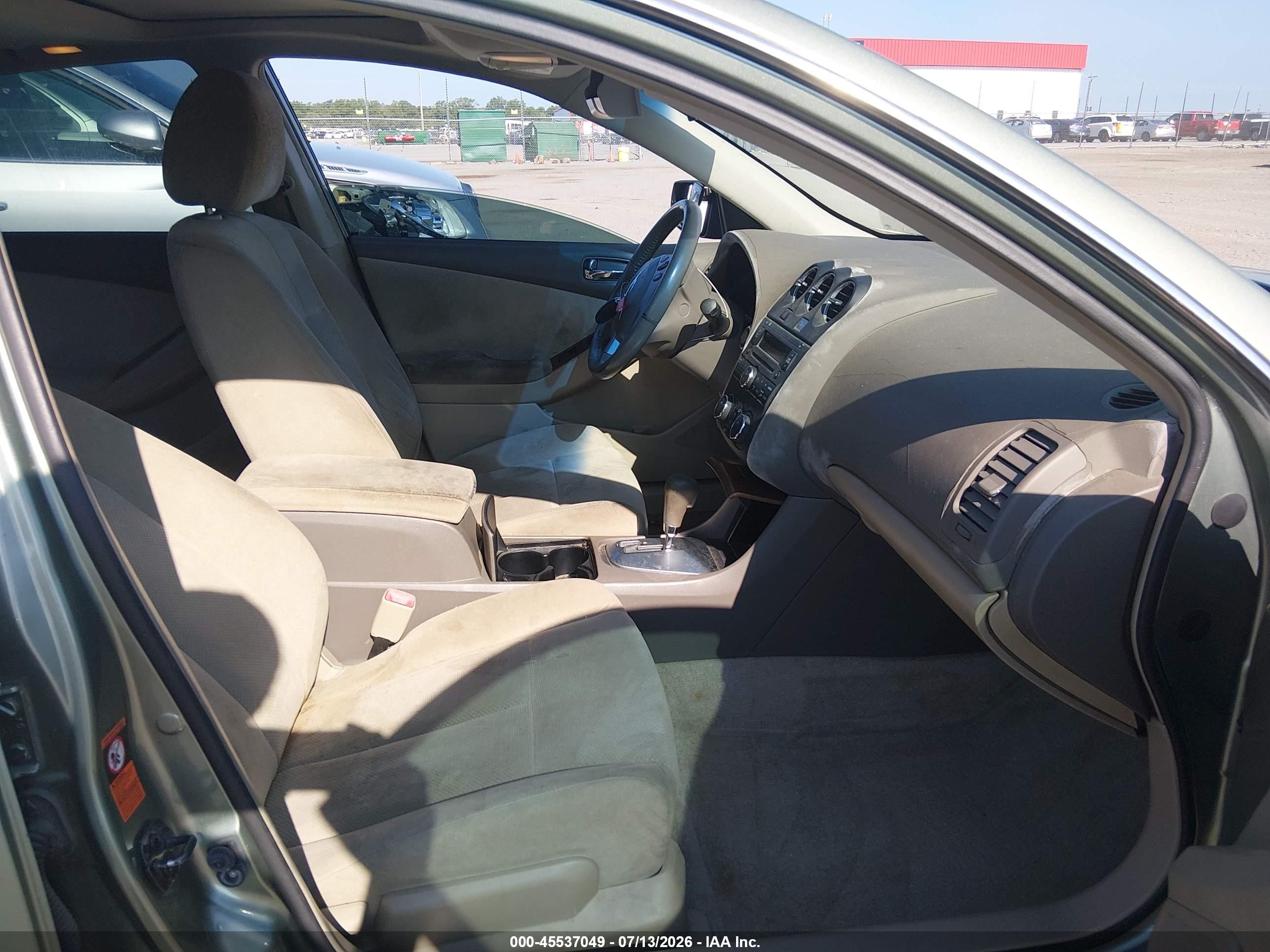 2007 Nissan Altima 2.5 S Green vin: 1N4AL21E07N483400