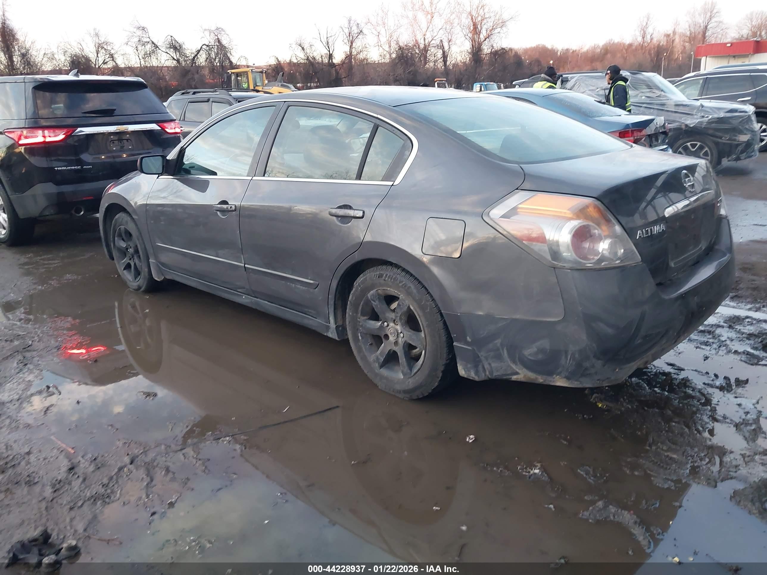 2007 Nissan Altima 2.5 S Gray vin: 1N4AL21E07N485860