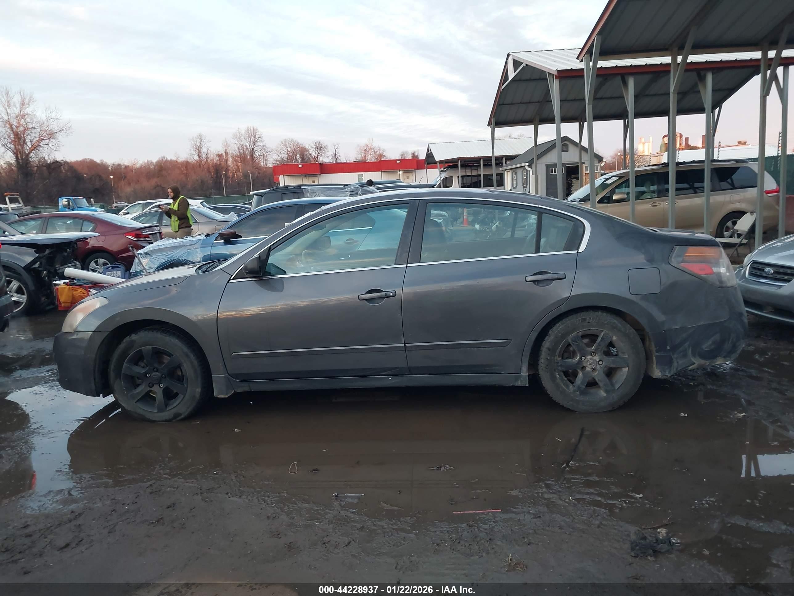 2007 Nissan Altima 2.5 S Gray vin: 1N4AL21E07N485860