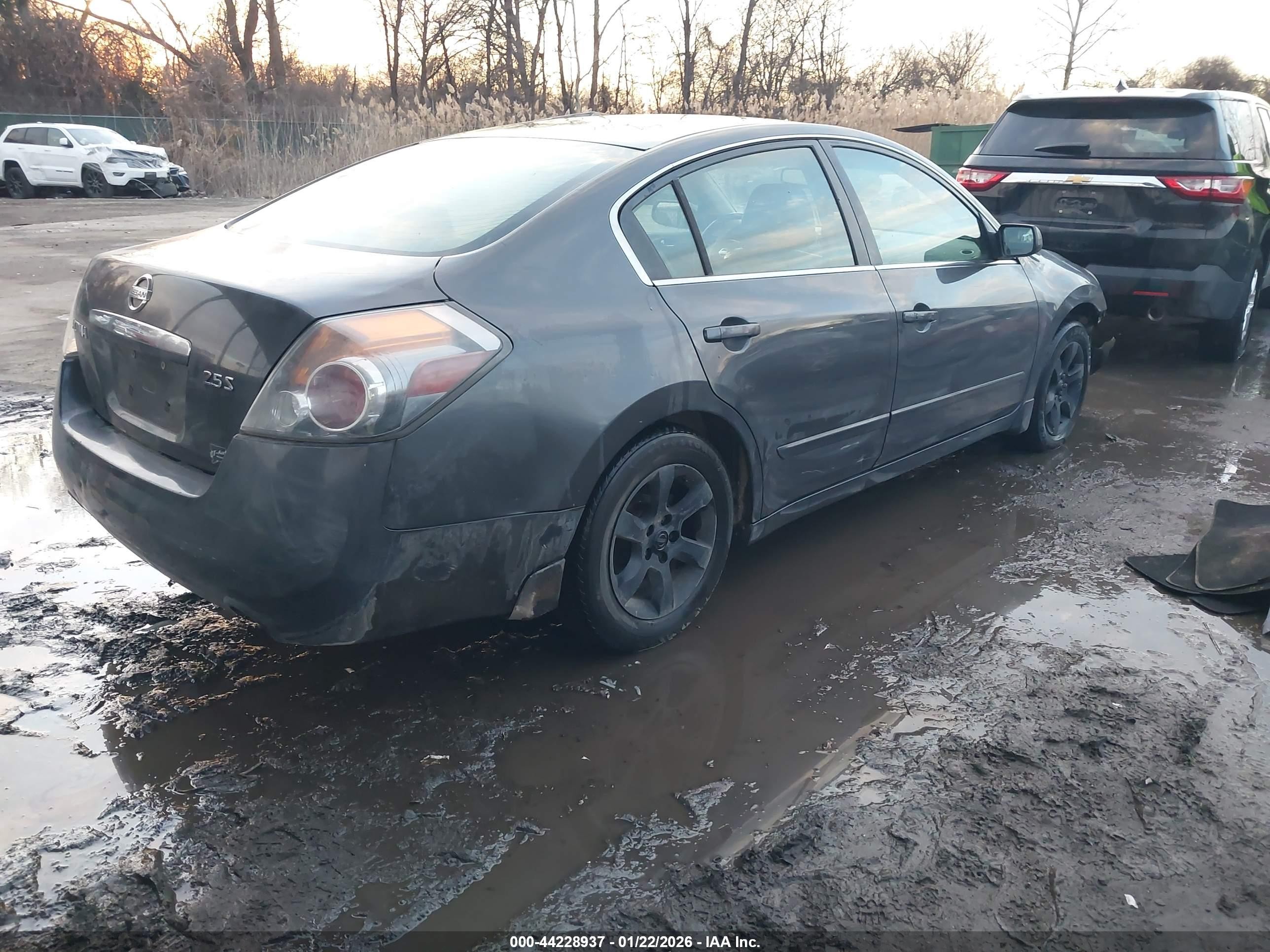 2007 Nissan Altima 2.5 S Gray vin: 1N4AL21E07N485860