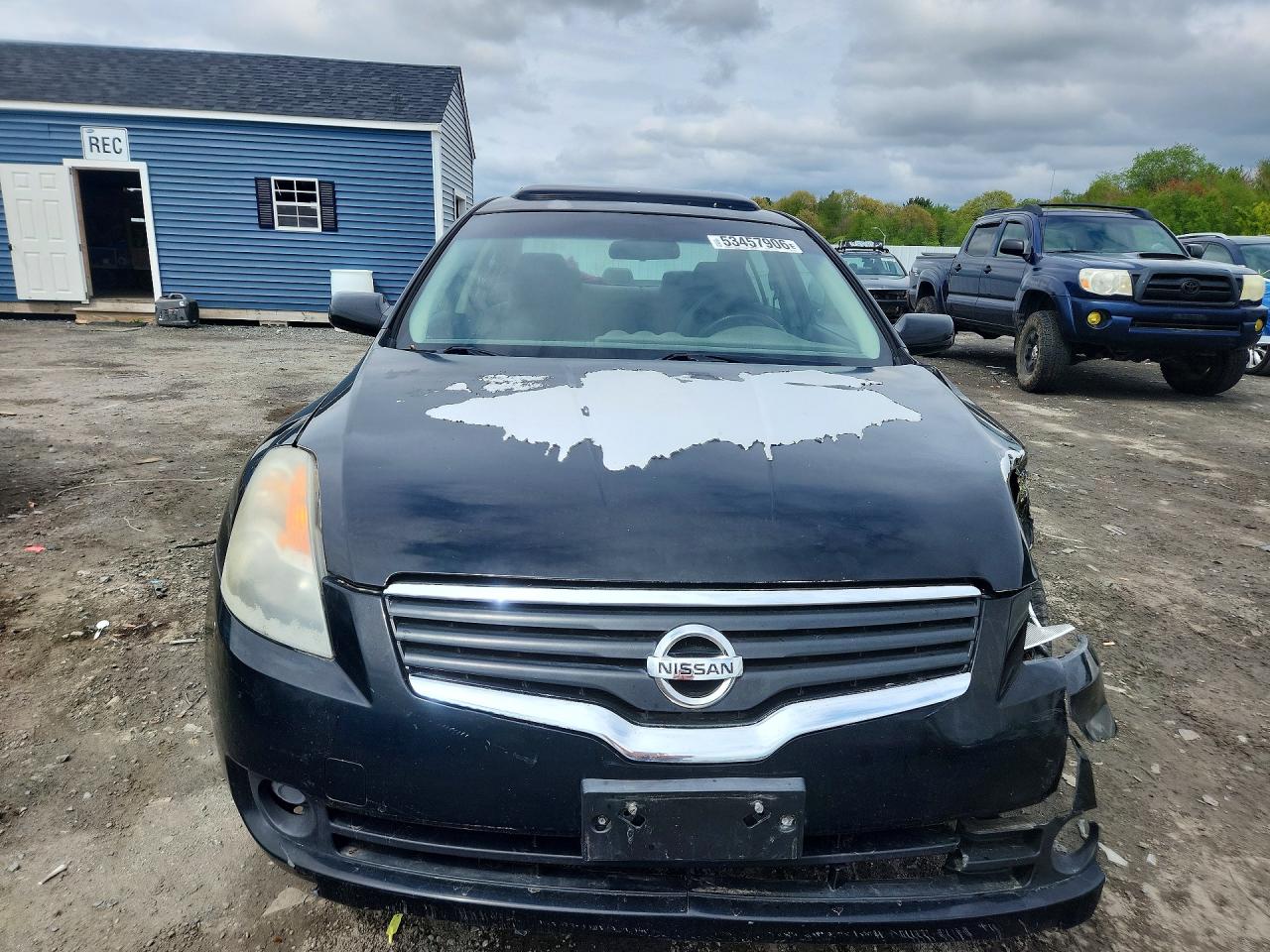 2007 Nissan Altima 2.5 Black vin: 1N4AL21E07N498690