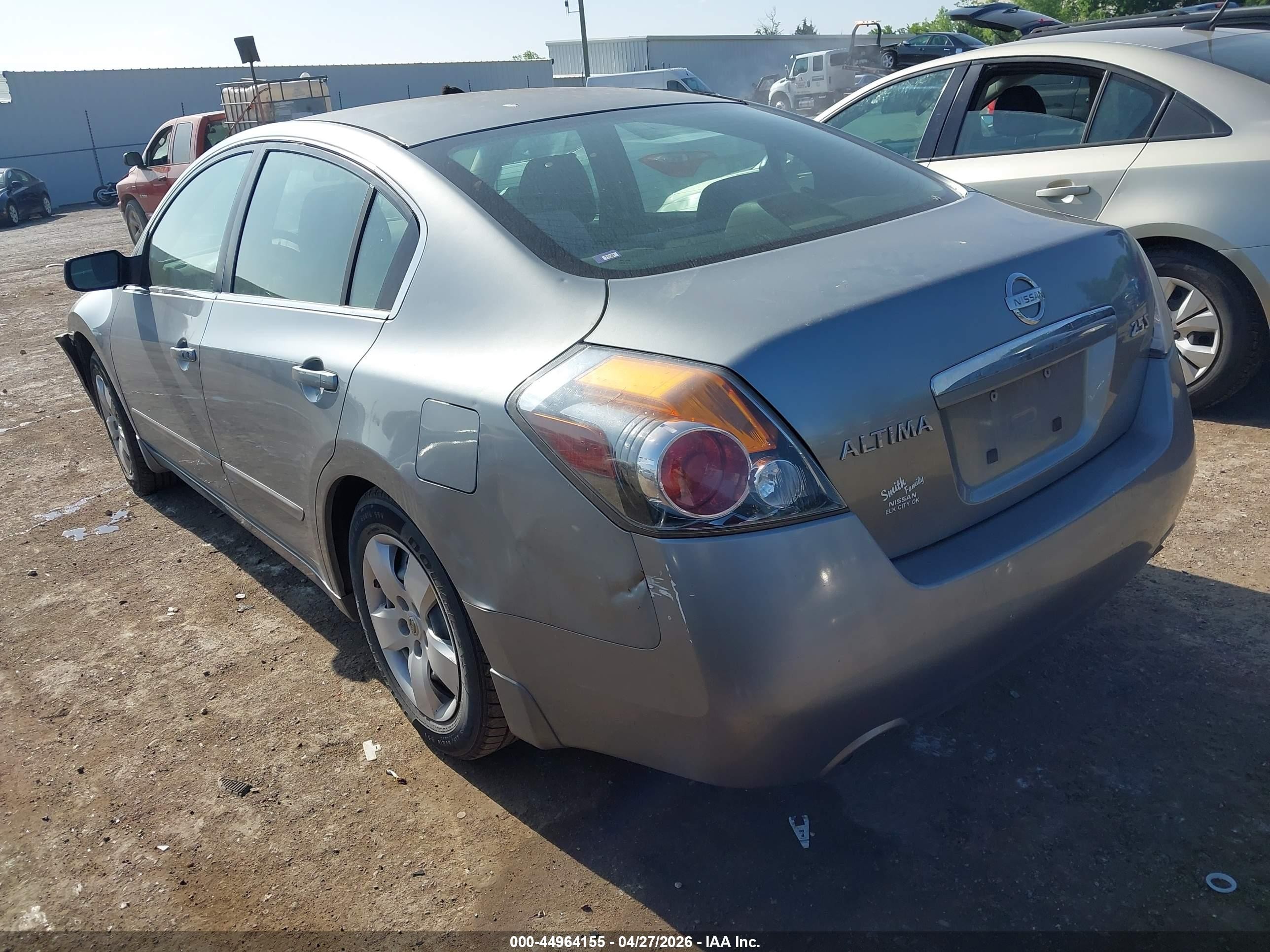 2008 Nissan Altima 2.5 S Gray vin: 1N4AL21E08C286918