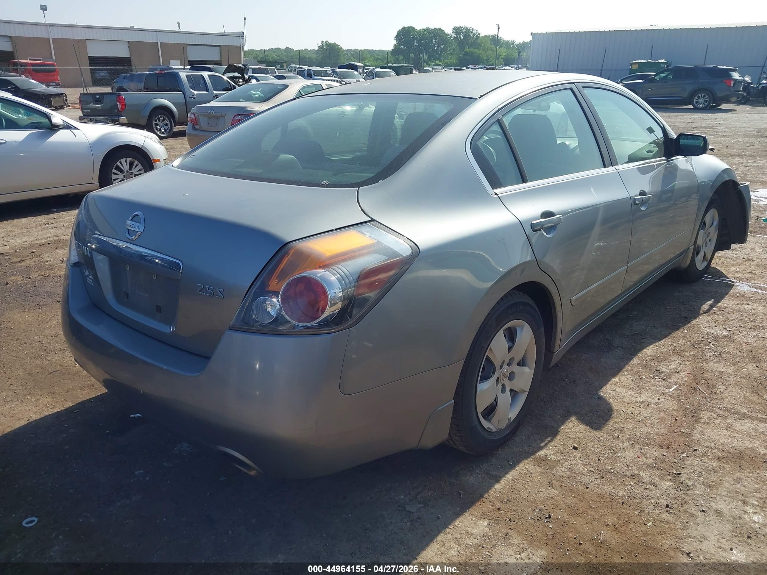 2008 Nissan Altima 2.5 S Gray vin: 1N4AL21E08C286918