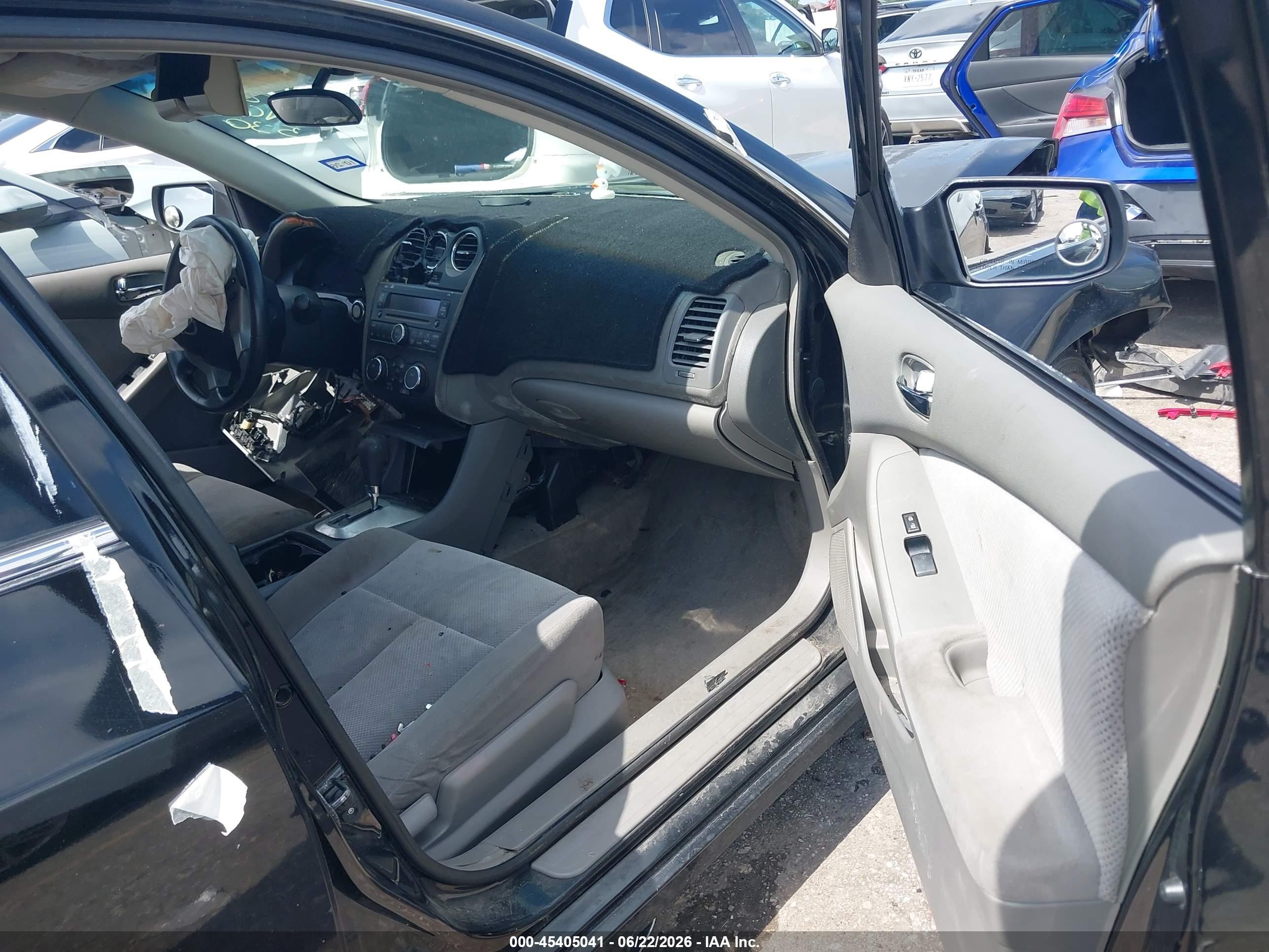 2008 Nissan Altima 2.5 S Black vin: 1N4AL21E08N404647