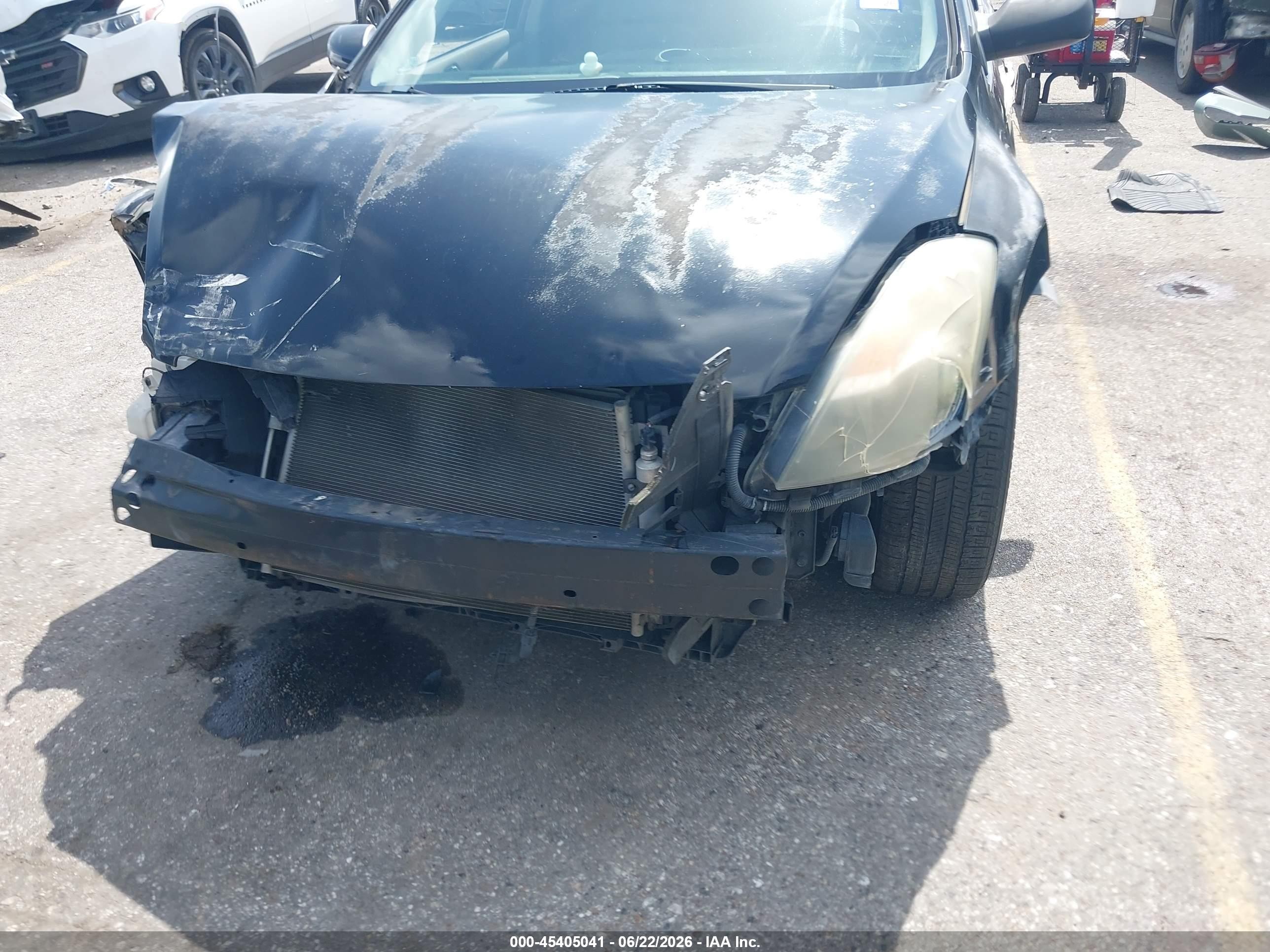 2008 Nissan Altima 2.5 S Black vin: 1N4AL21E08N404647