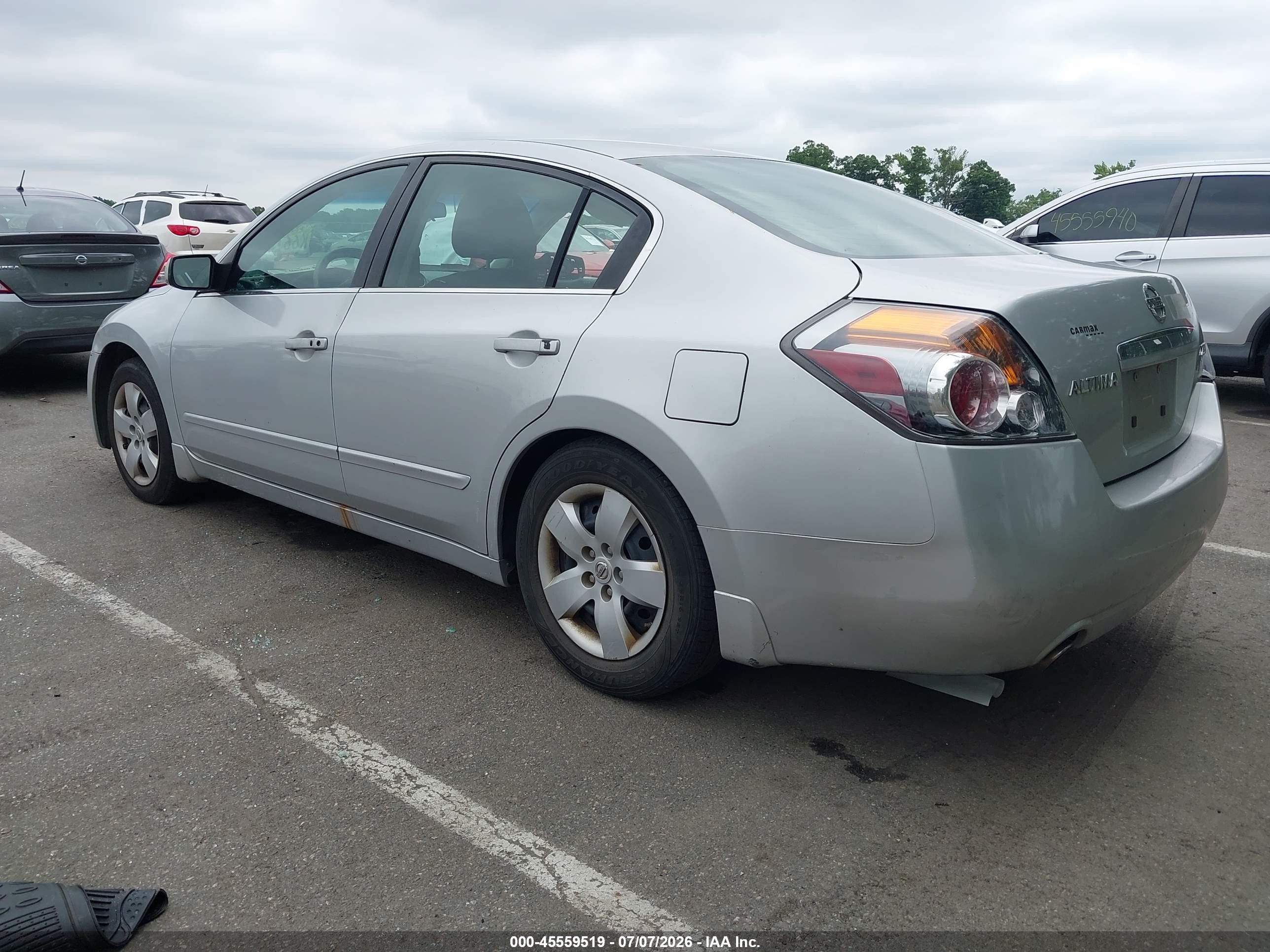 2008 Nissan Altima 2.5 S Silver vin: 1N4AL21E08N408360