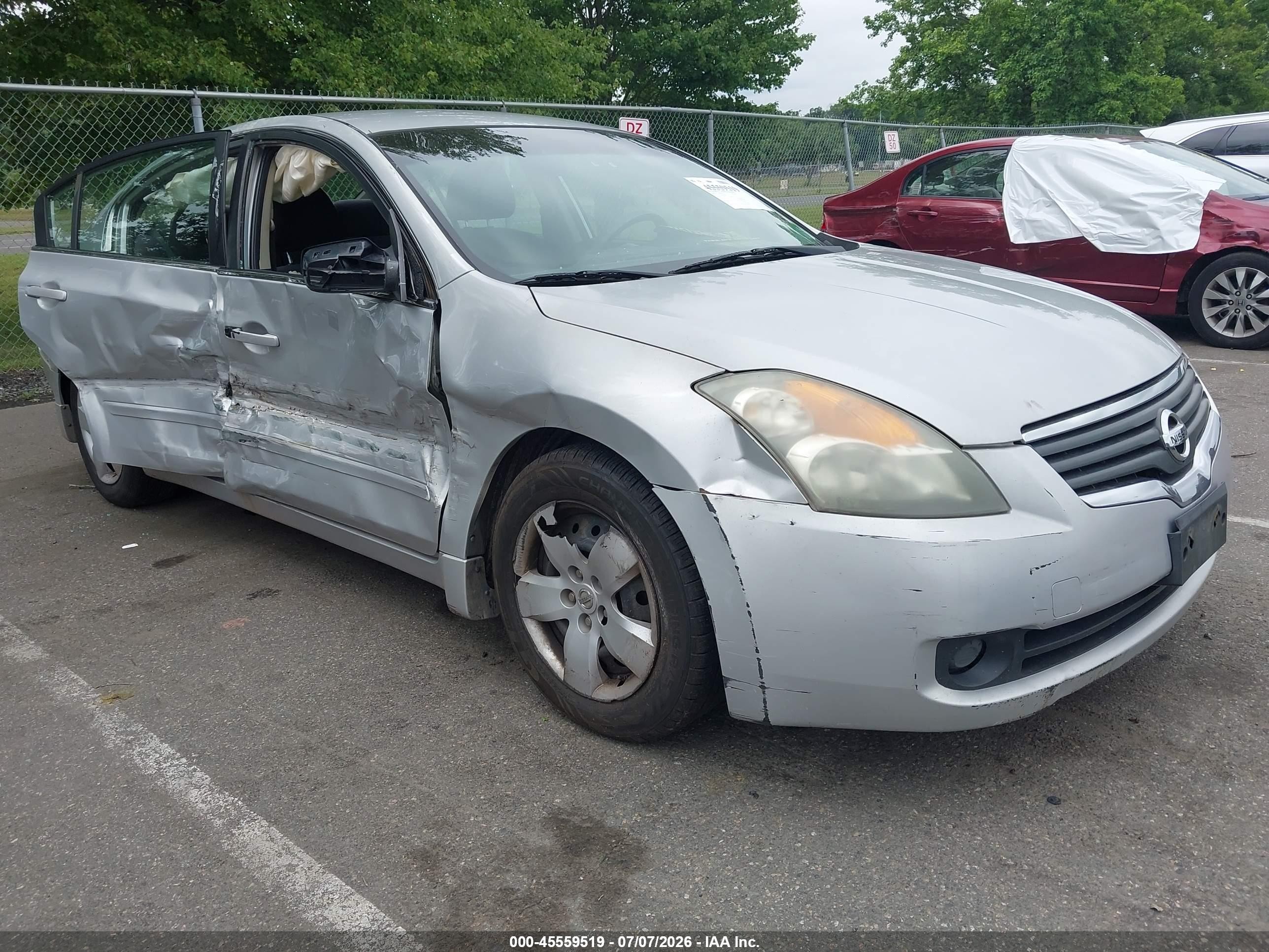 2008 Nissan Altima 2.5 S Silver vin: 1N4AL21E08N408360
