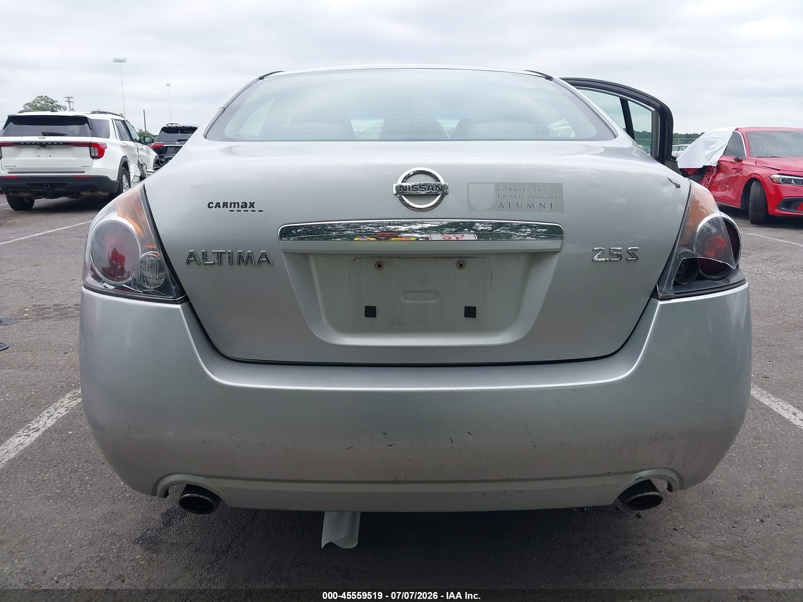 2008 Nissan Altima 2.5 S Silver vin: 1N4AL21E08N408360