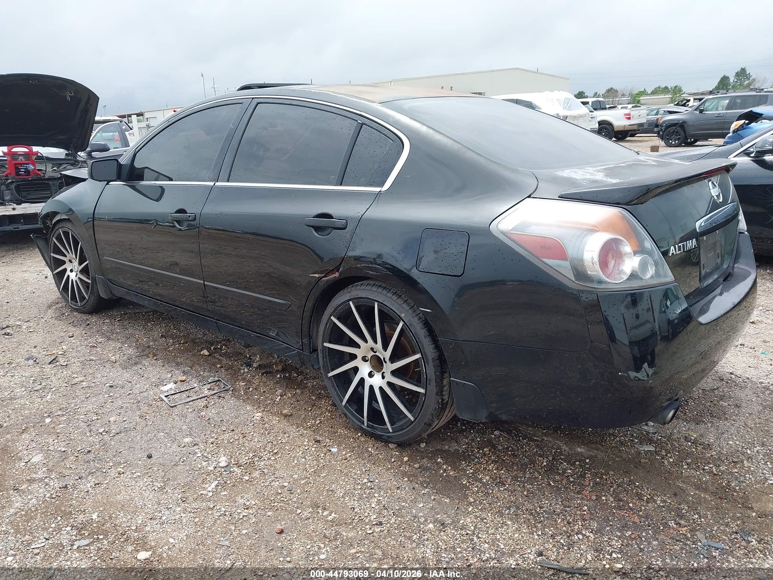 2008 Nissan Altima 2.5 S Черный vin: 1N4AL21E08N409380