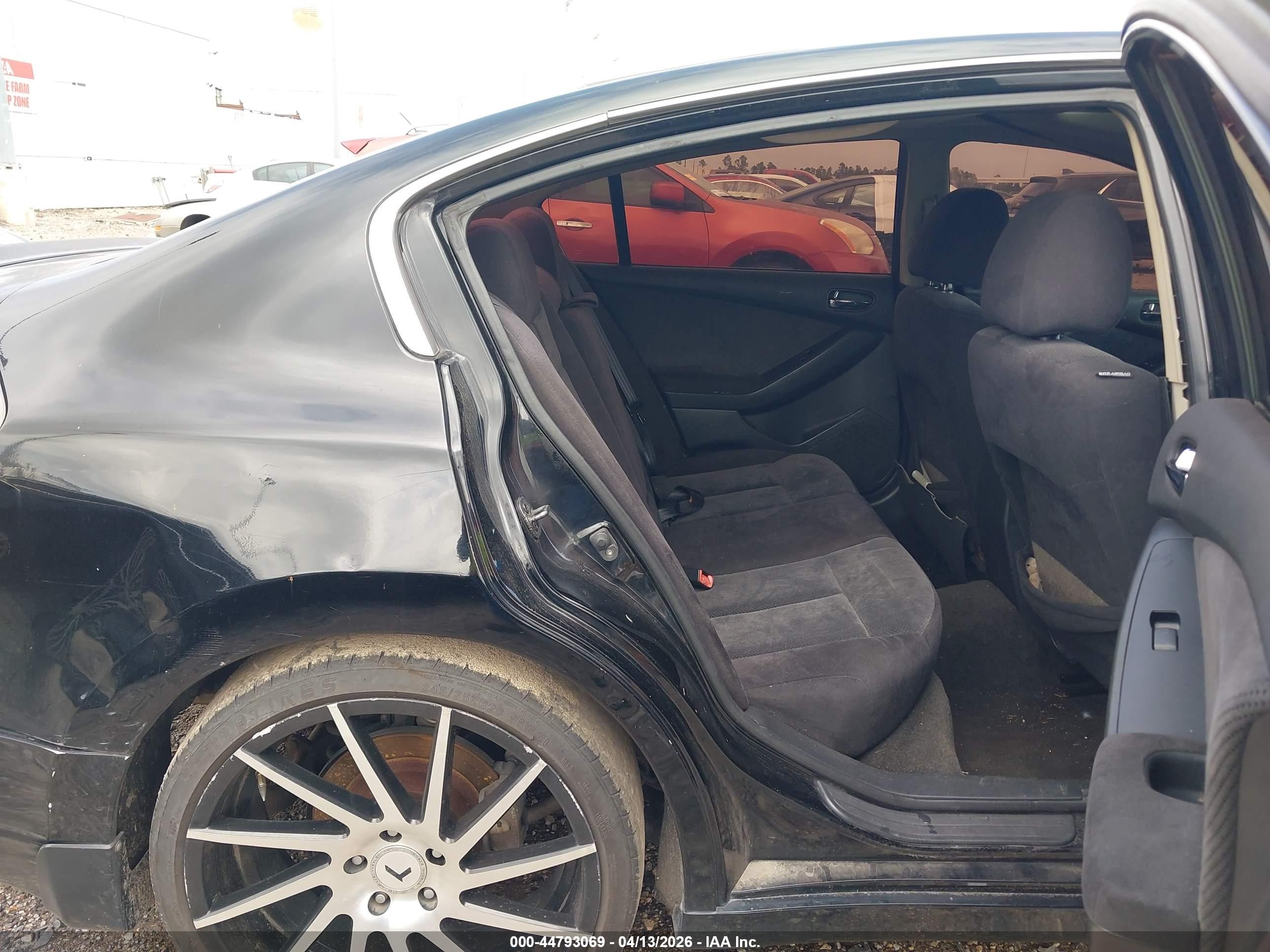 2008 Nissan Altima 2.5 S Черный vin: 1N4AL21E08N409380