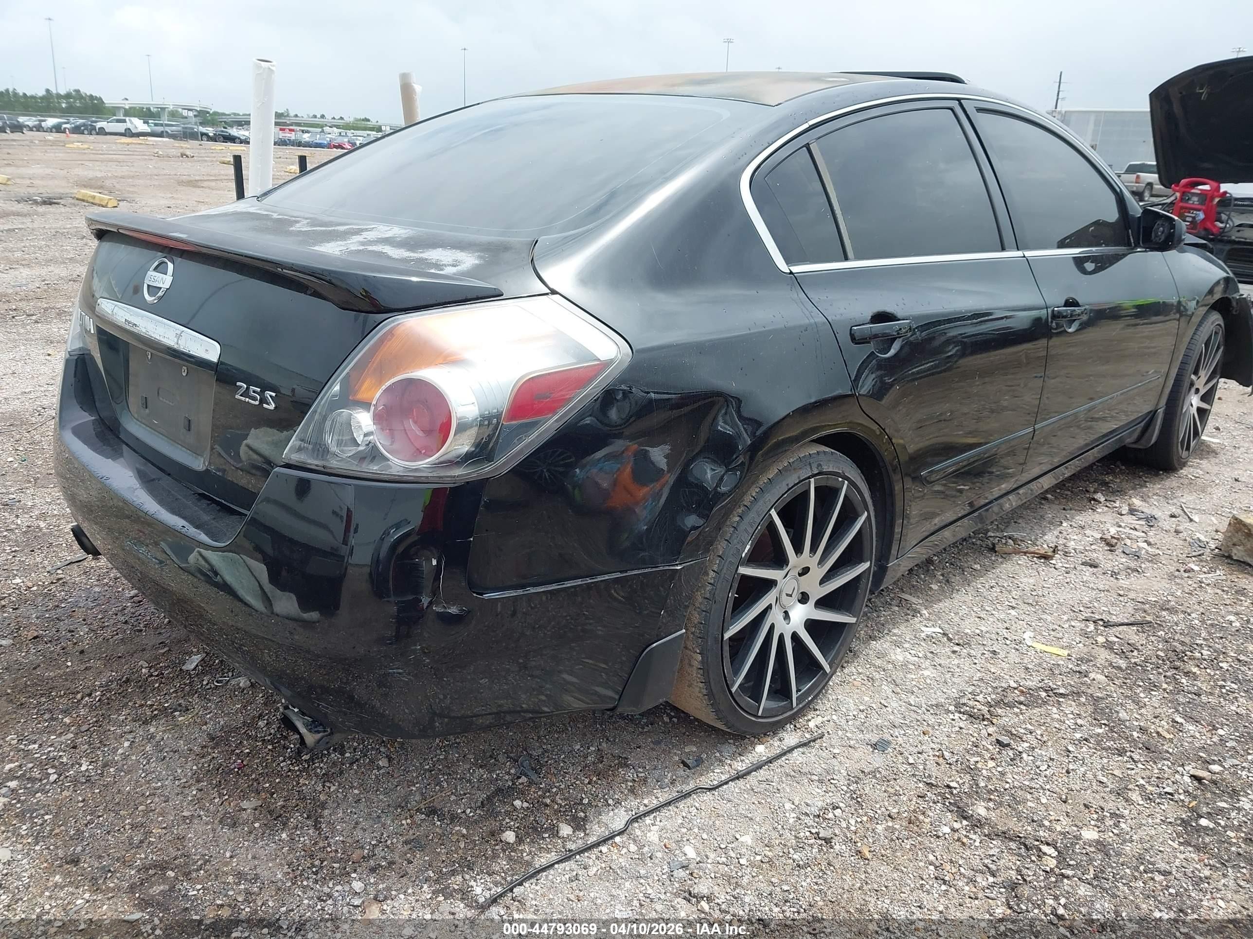 2008 Nissan Altima 2.5 S Черный vin: 1N4AL21E08N409380