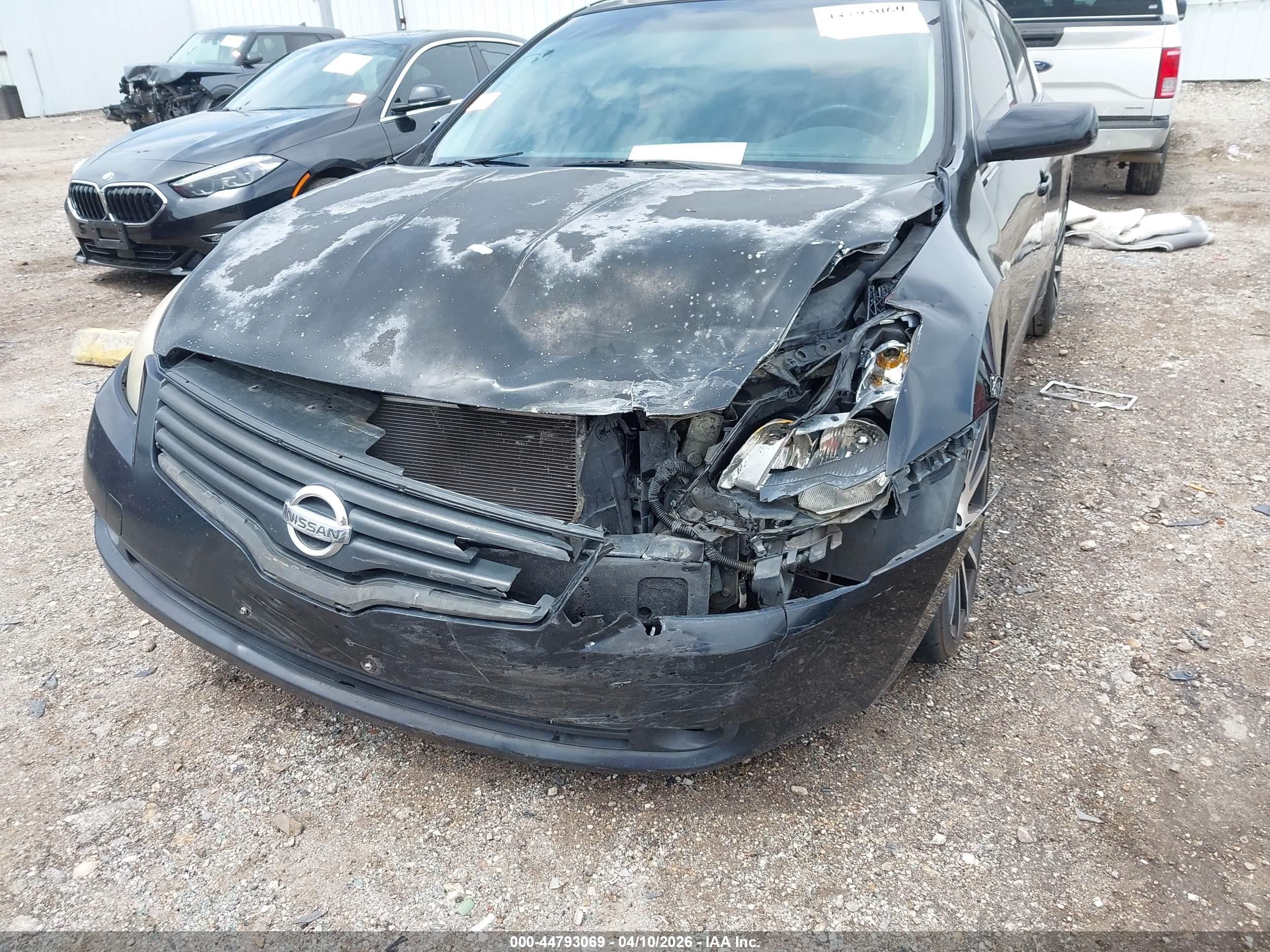 2008 Nissan Altima 2.5 S Черный vin: 1N4AL21E08N409380