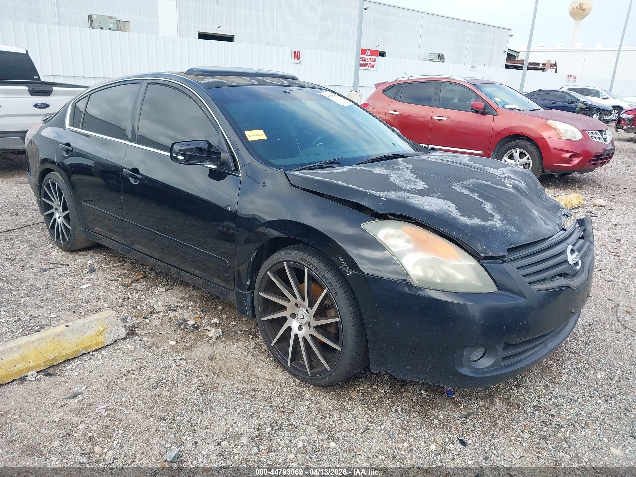 2008 Nissan Altima 2.5 S Black vin: 1N4AL21E08N409380