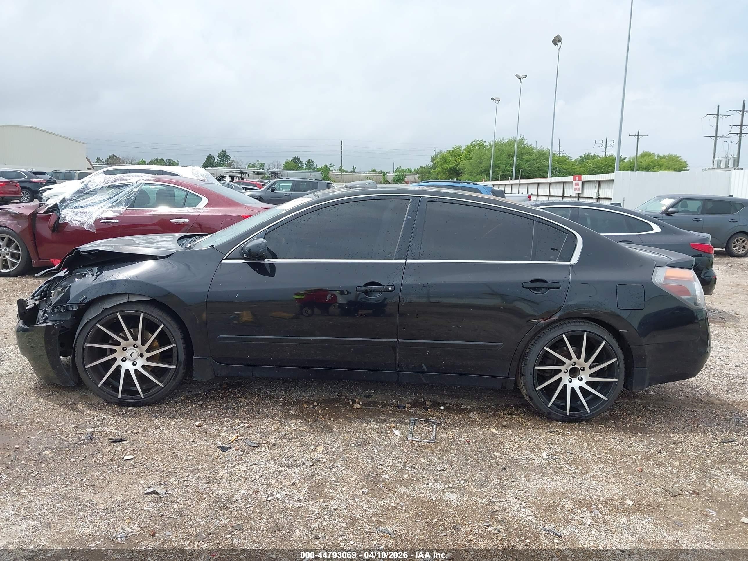 2008 Nissan Altima 2.5 S Черный vin: 1N4AL21E08N409380