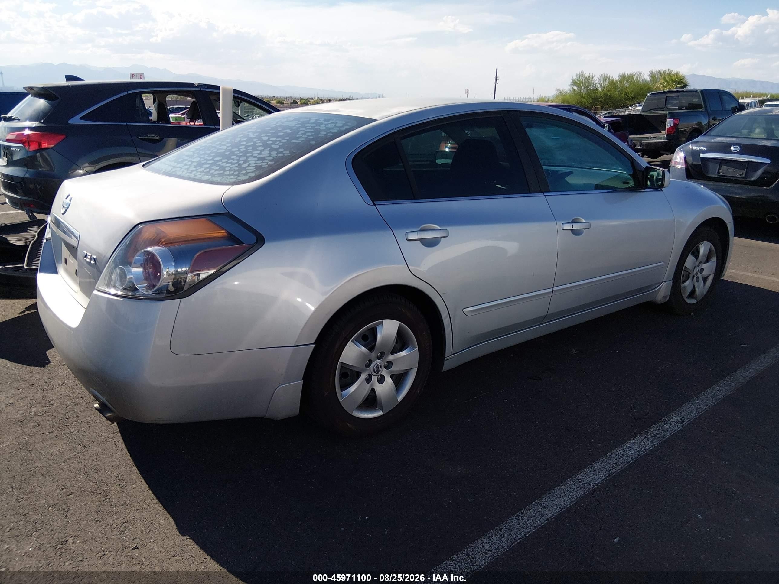 2008 Nissan Altima 2.5 S Silver vin: 1N4AL21E08N431539