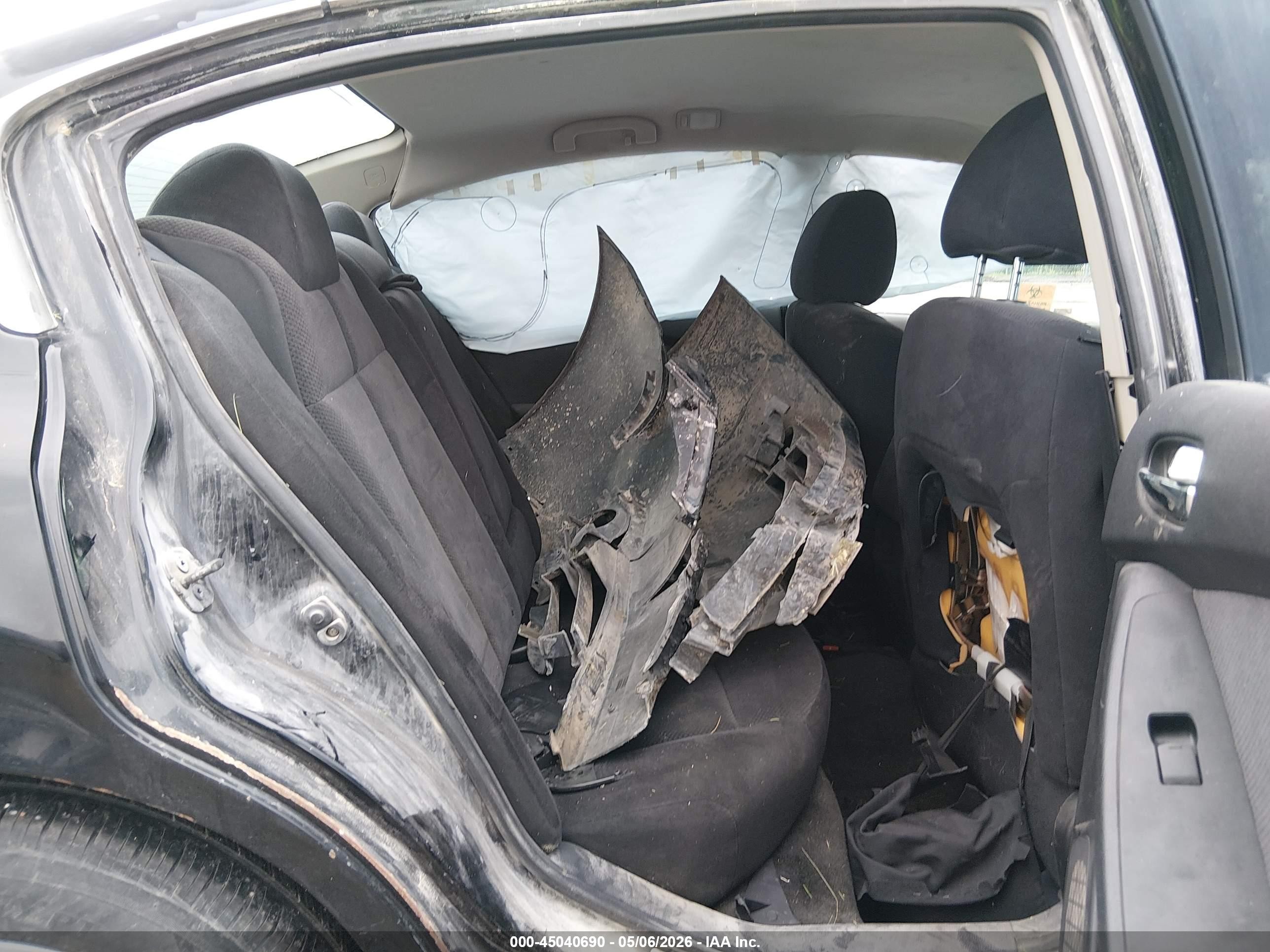 2008 Nissan Altima 2.5 S Черный vin: 1N4AL21E08N448809