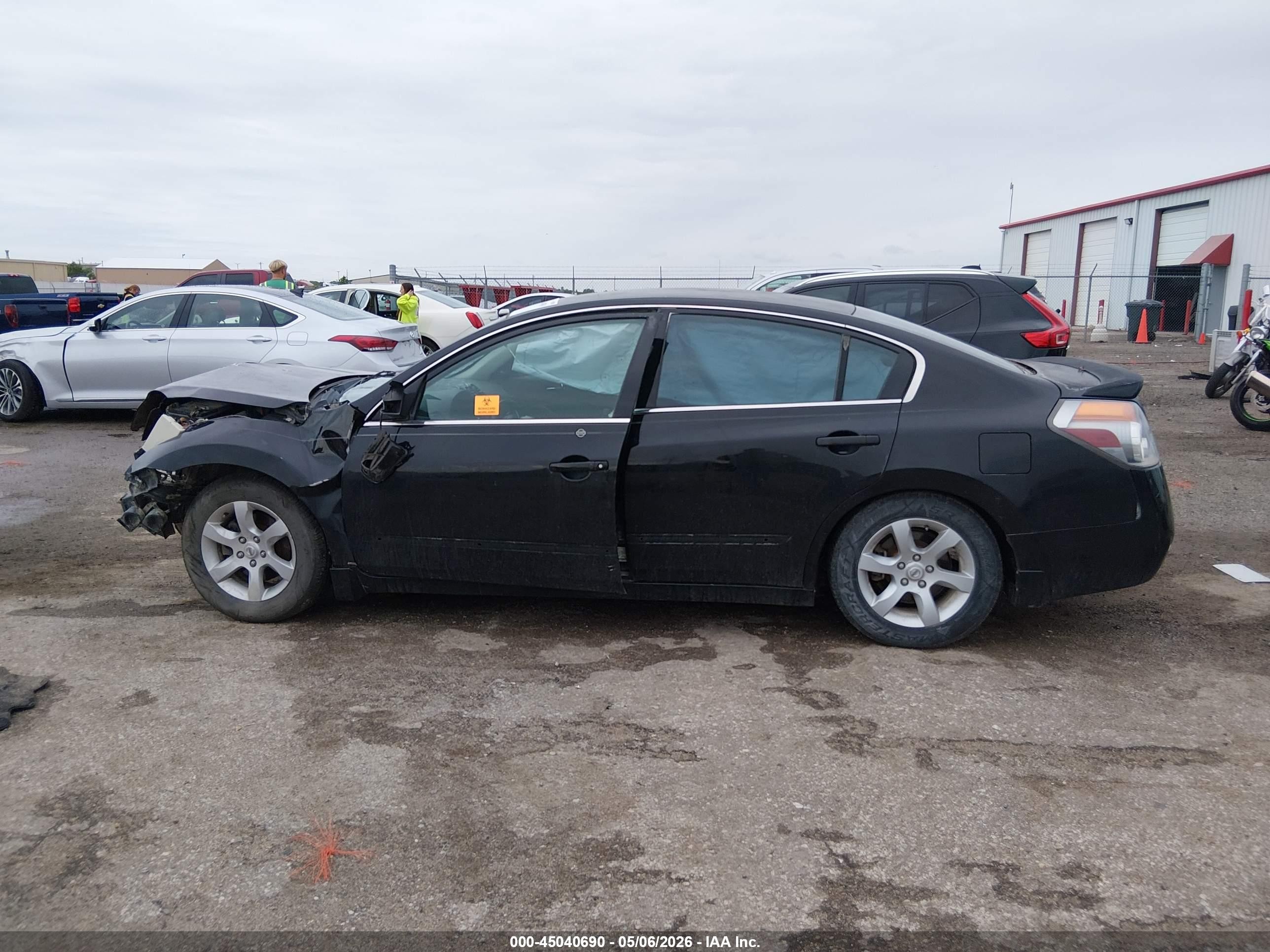 2008 Nissan Altima 2.5 S Черный vin: 1N4AL21E08N448809