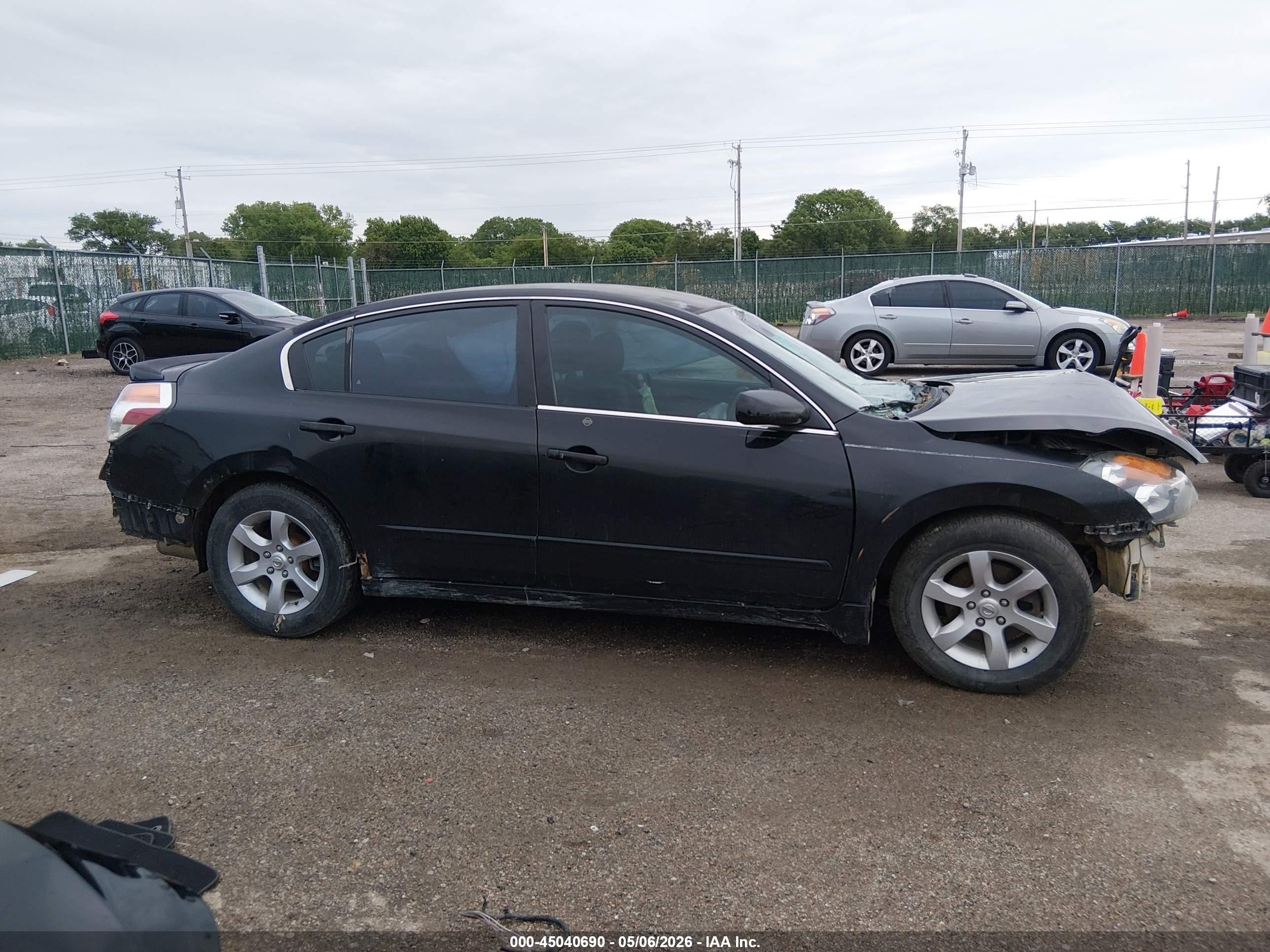 2008 Nissan Altima 2.5 S Черный vin: 1N4AL21E08N448809