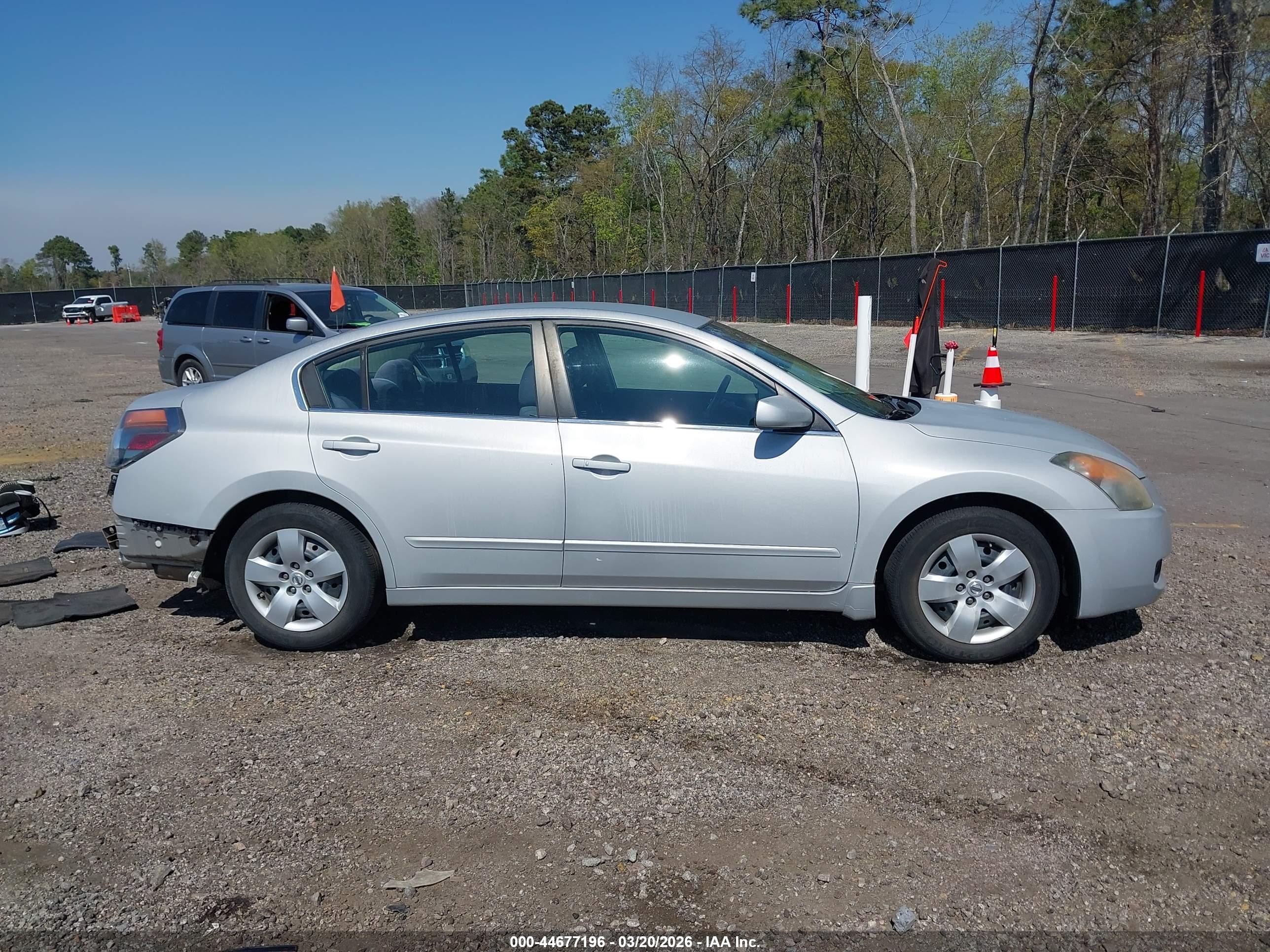 2008 Nissan Altima 2.5 S Silver vin: 1N4AL21E08N455436