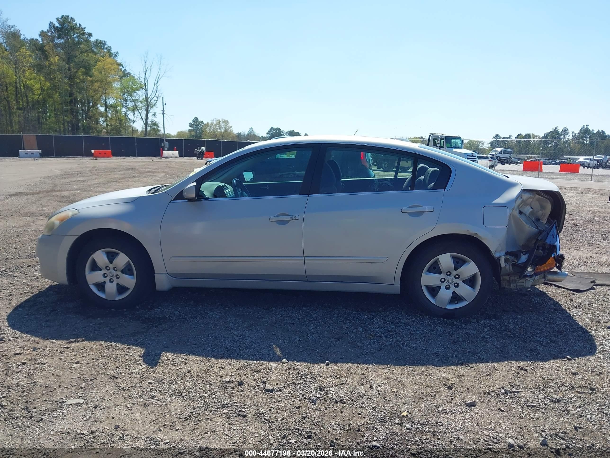 2008 Nissan Altima 2.5 S Silver vin: 1N4AL21E08N455436