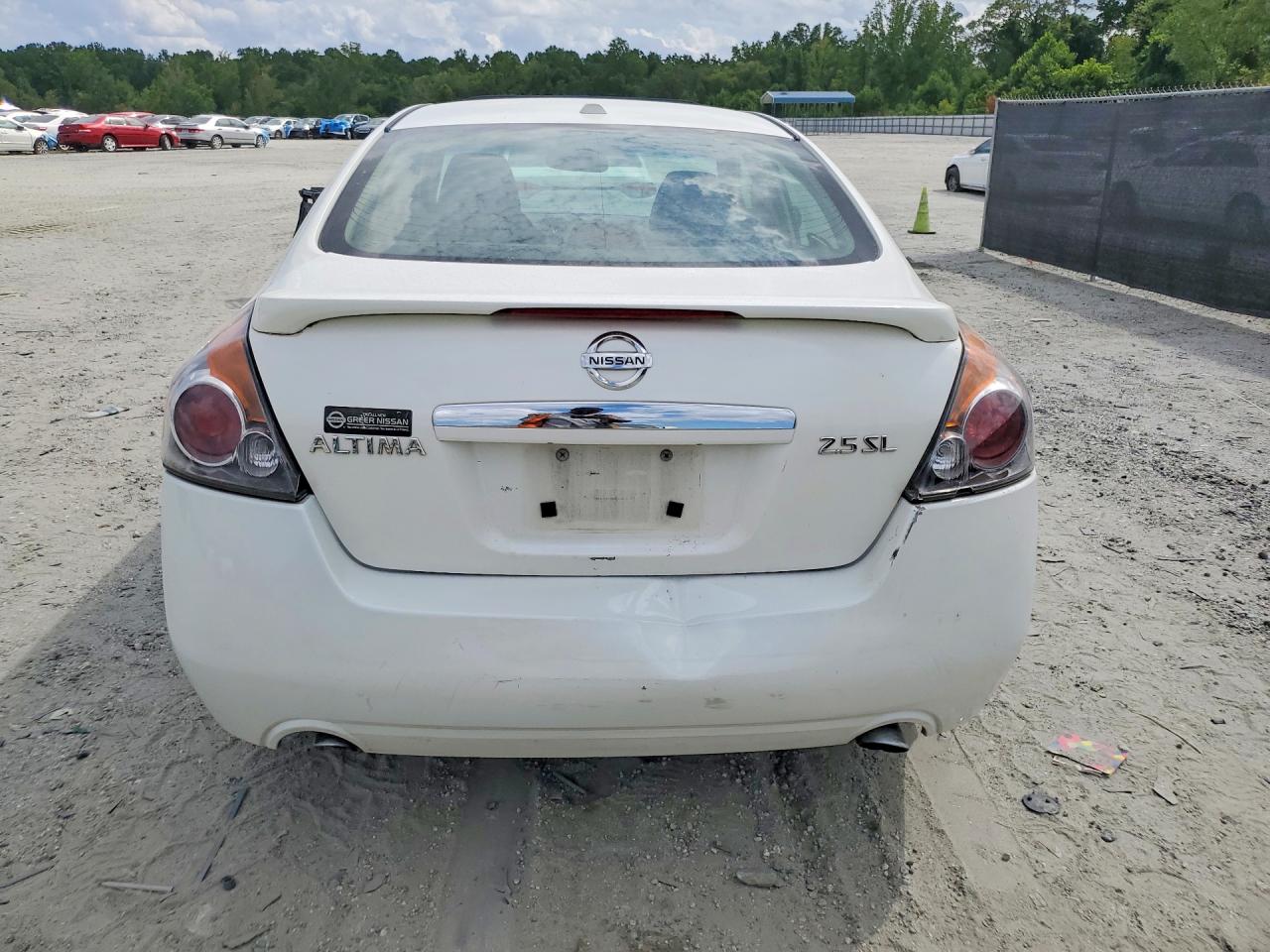 2008 Nissan Altima 2.5 White vin: 1N4AL21E08N478621