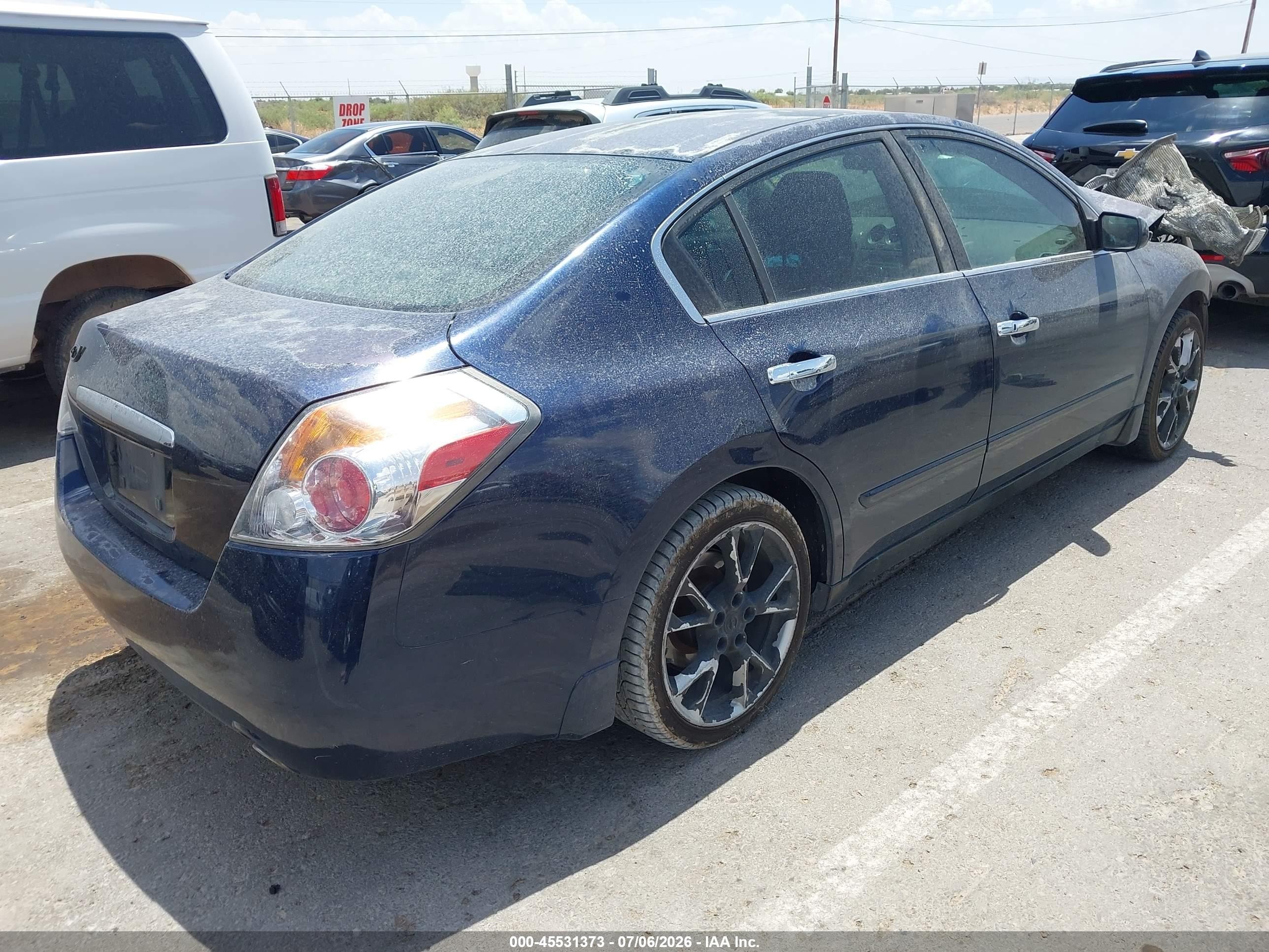2009 Nissan Altima 2.5 S Blue vin: 1N4AL21E09C101820