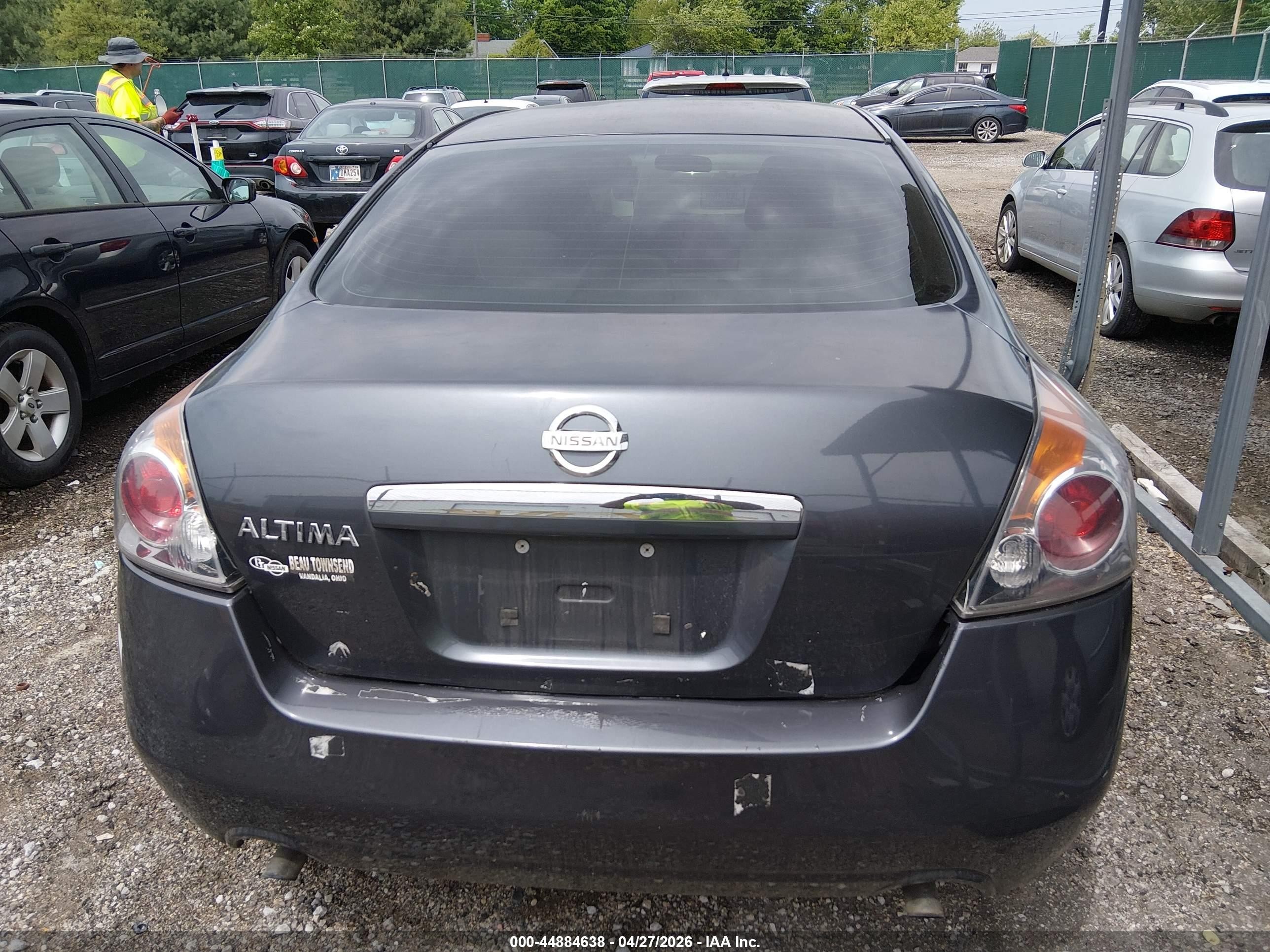 2009 Nissan Altima 2.5 Gray vin: 1N4AL21E09C112445