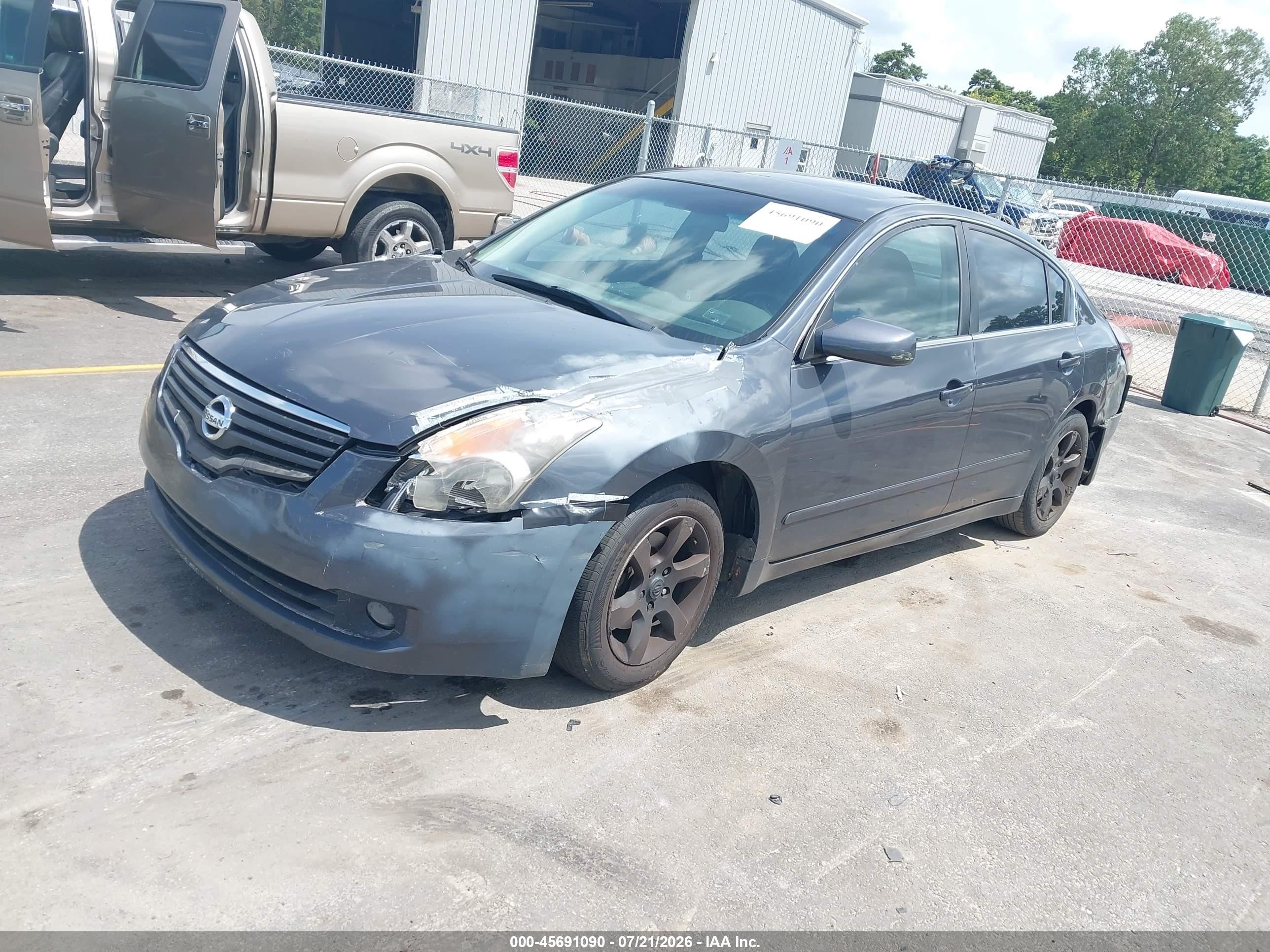 2009 Nissan Altima 2.5 S Gray vin: 1N4AL21E09C150449