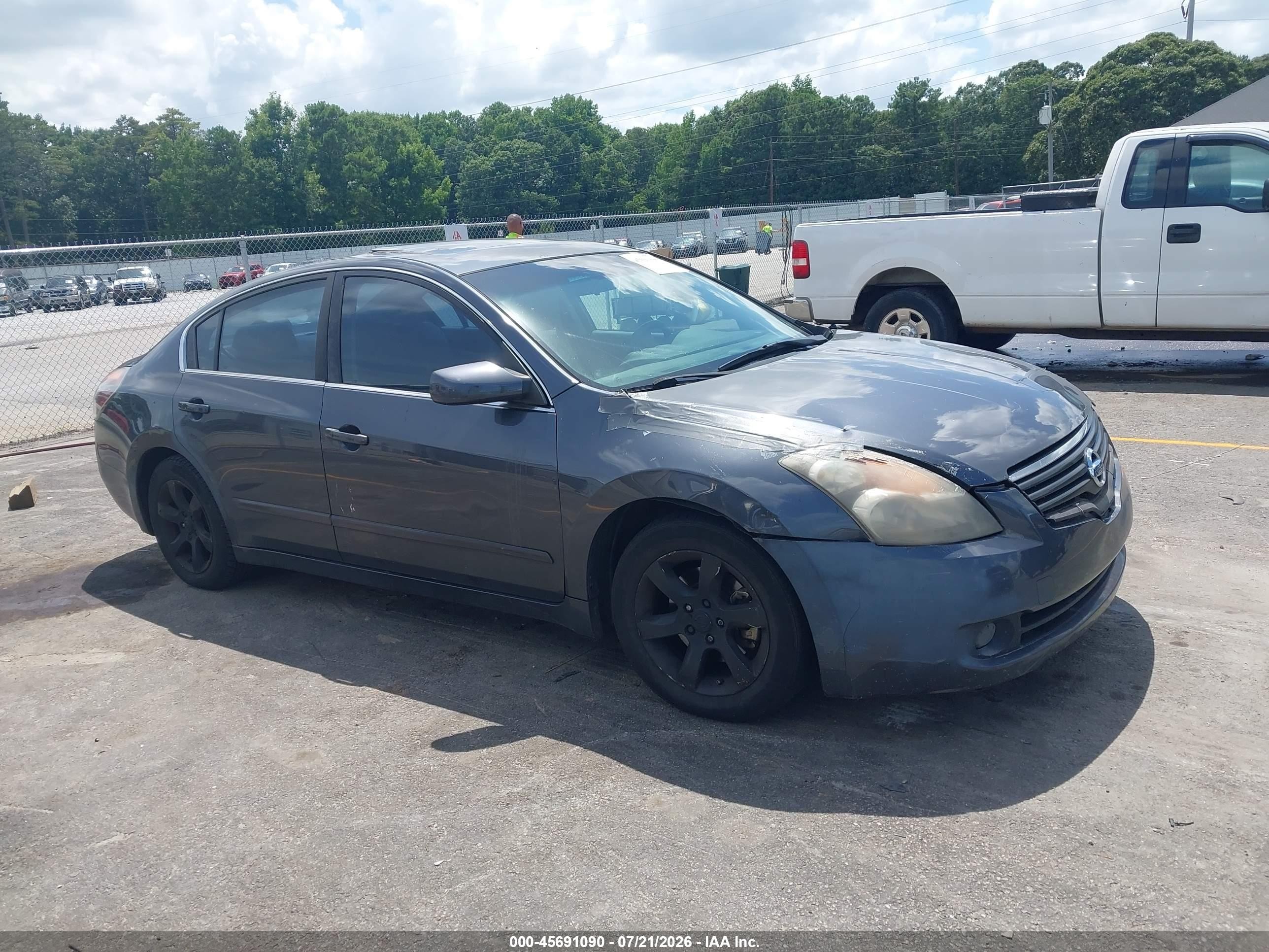 2009 Nissan Altima 2.5 S Gray vin: 1N4AL21E09C150449