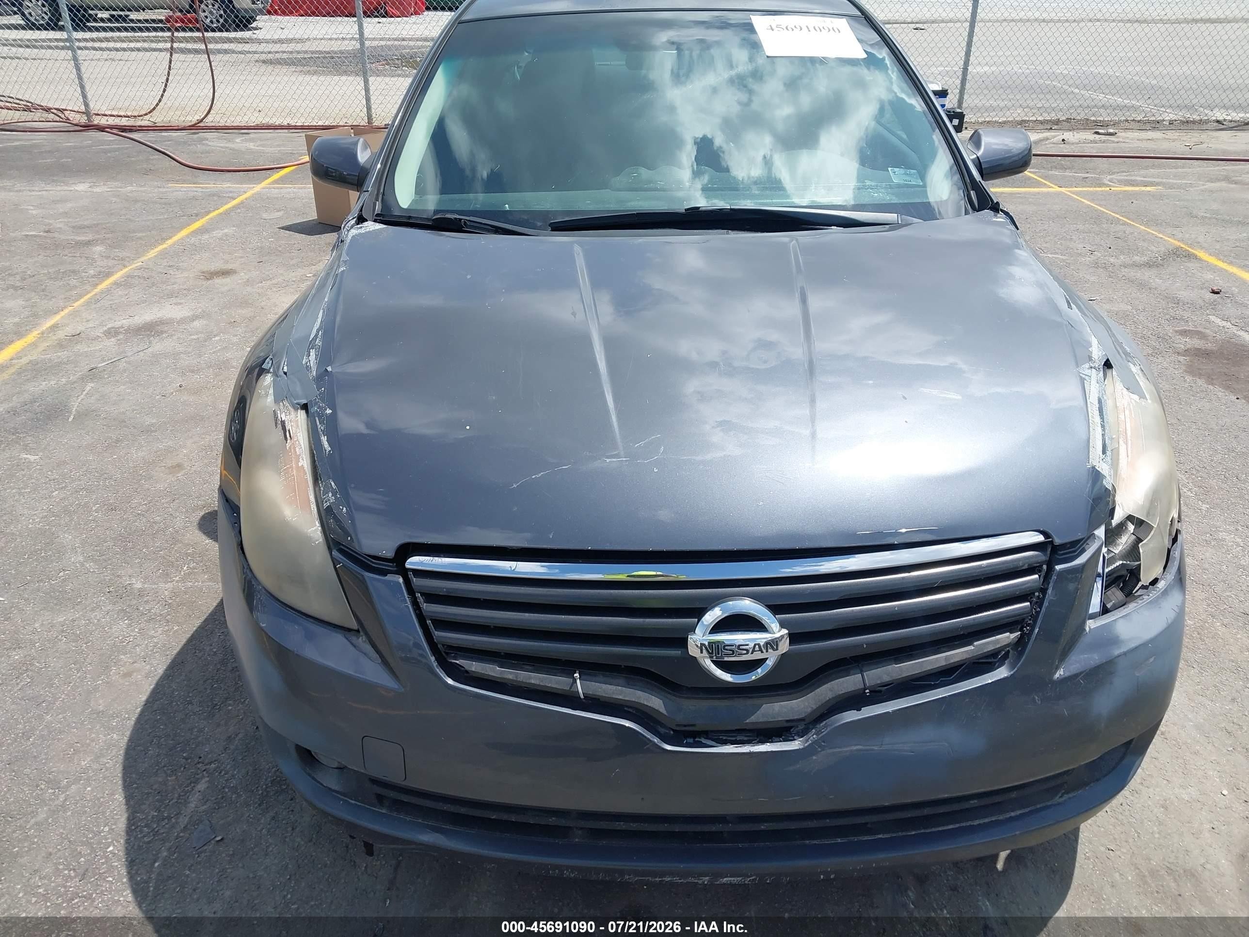 2009 Nissan Altima 2.5 S Gray vin: 1N4AL21E09C150449