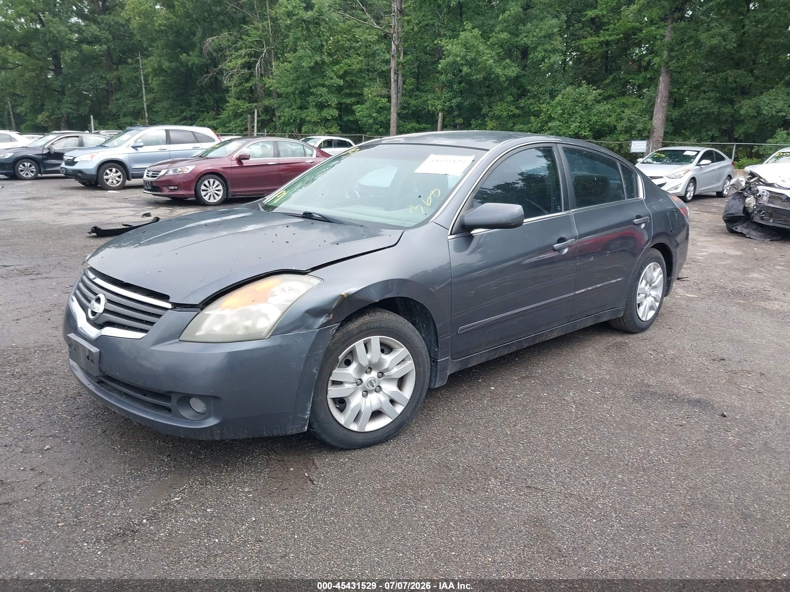 2009 Nissan Altima 2.5 S Blue vin: 1N4AL21E09C169261