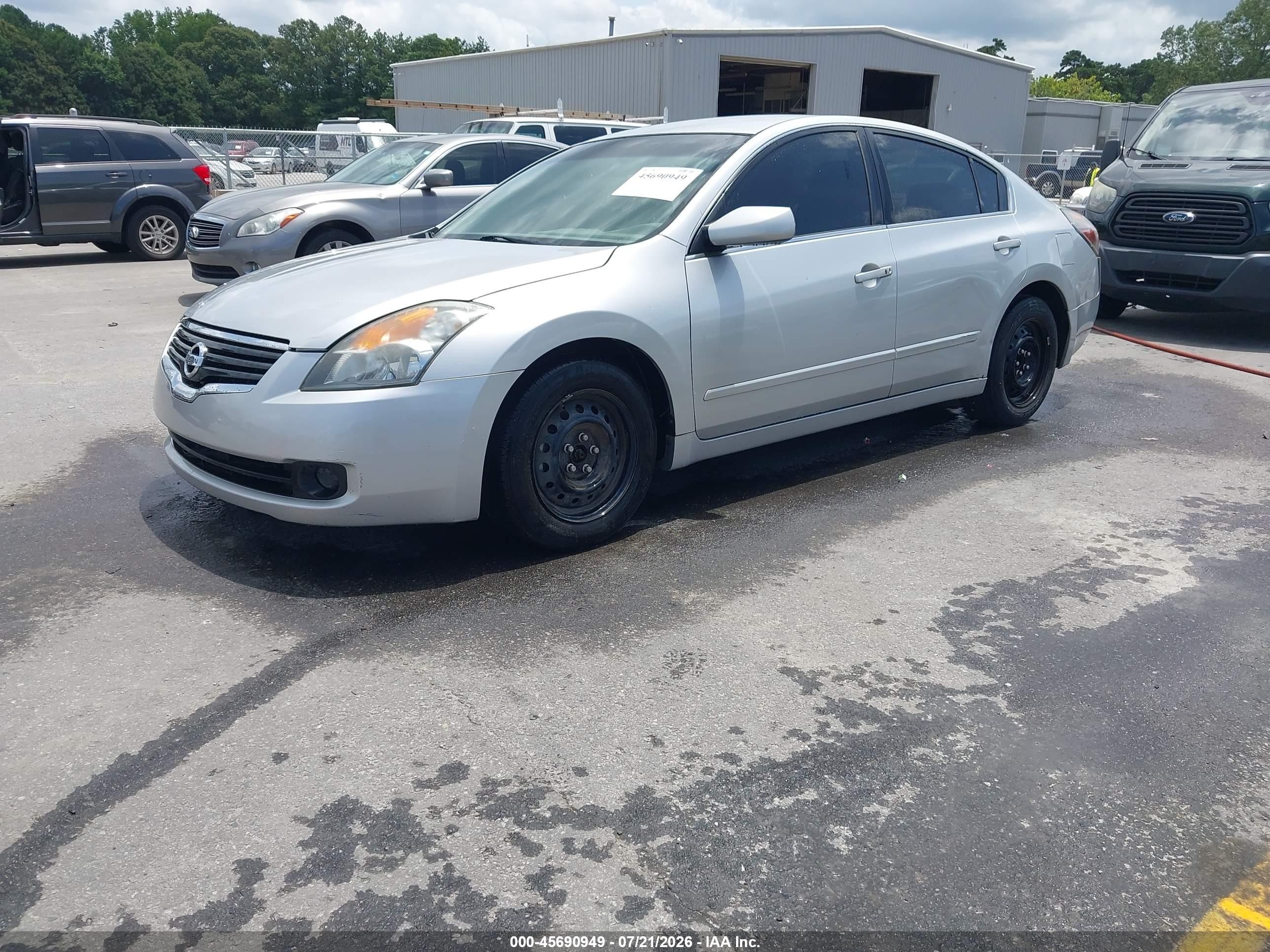 2009 Nissan Altima 2.5 S Silver vin: 1N4AL21E09N482993