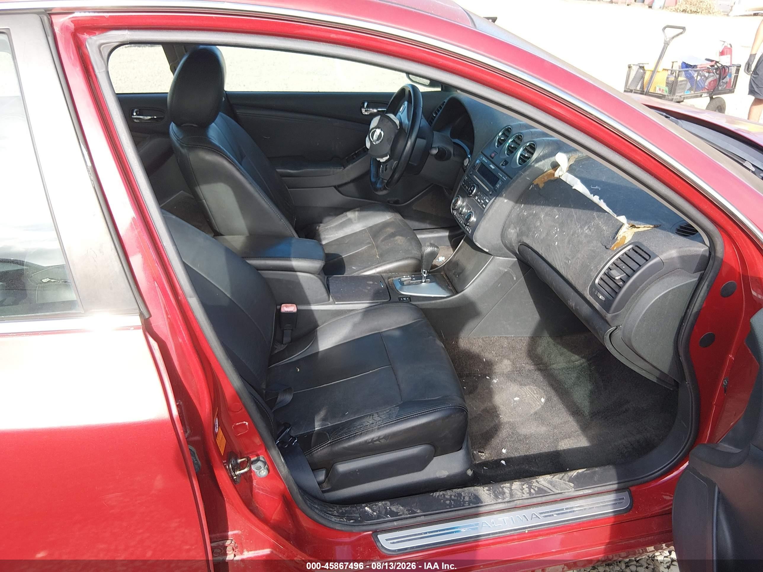 2009 Nissan Altima 2.5 S Красный vin: 1N4AL21E09N486090